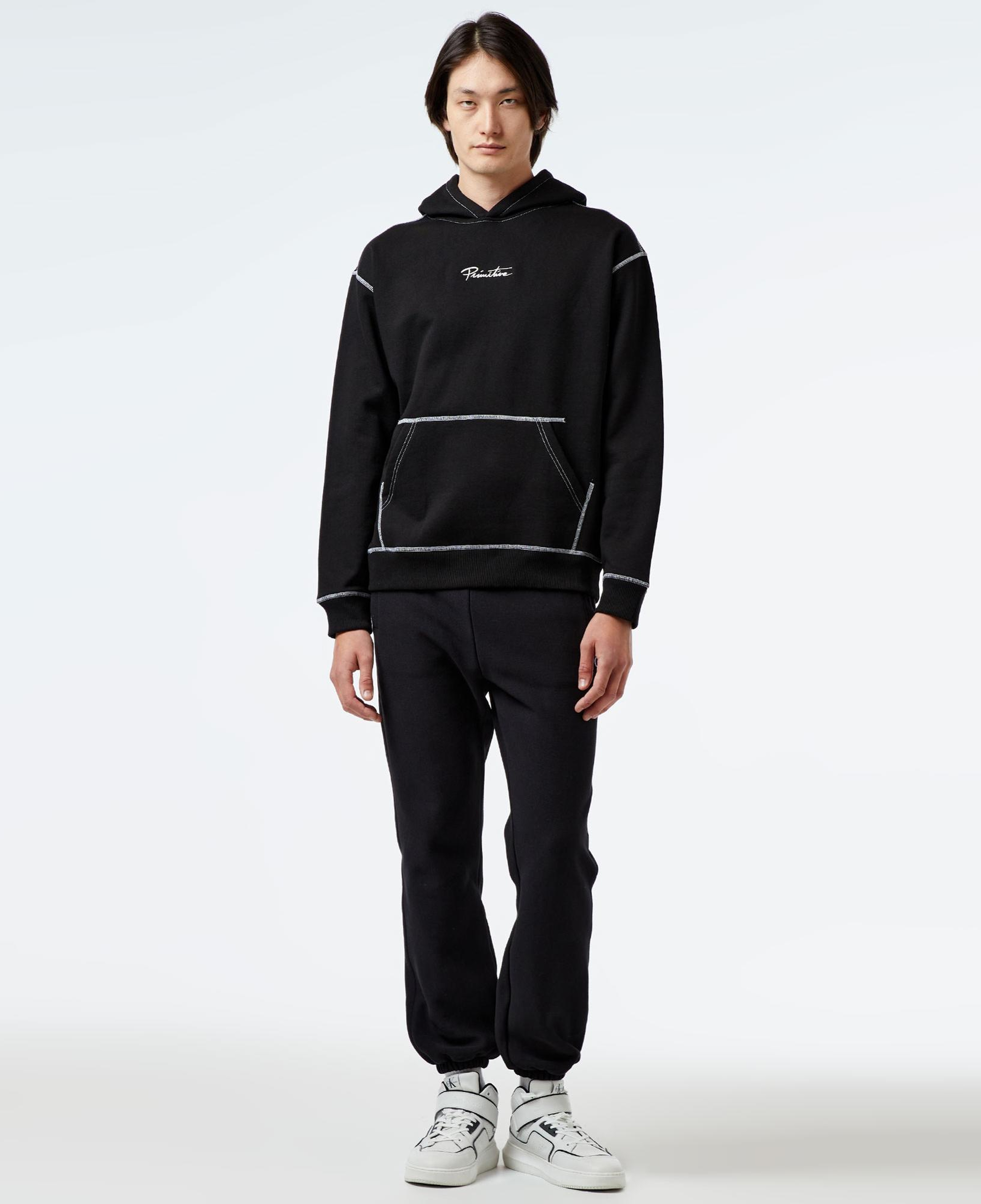 Primitive Contra Erkek Siyah Hoodie