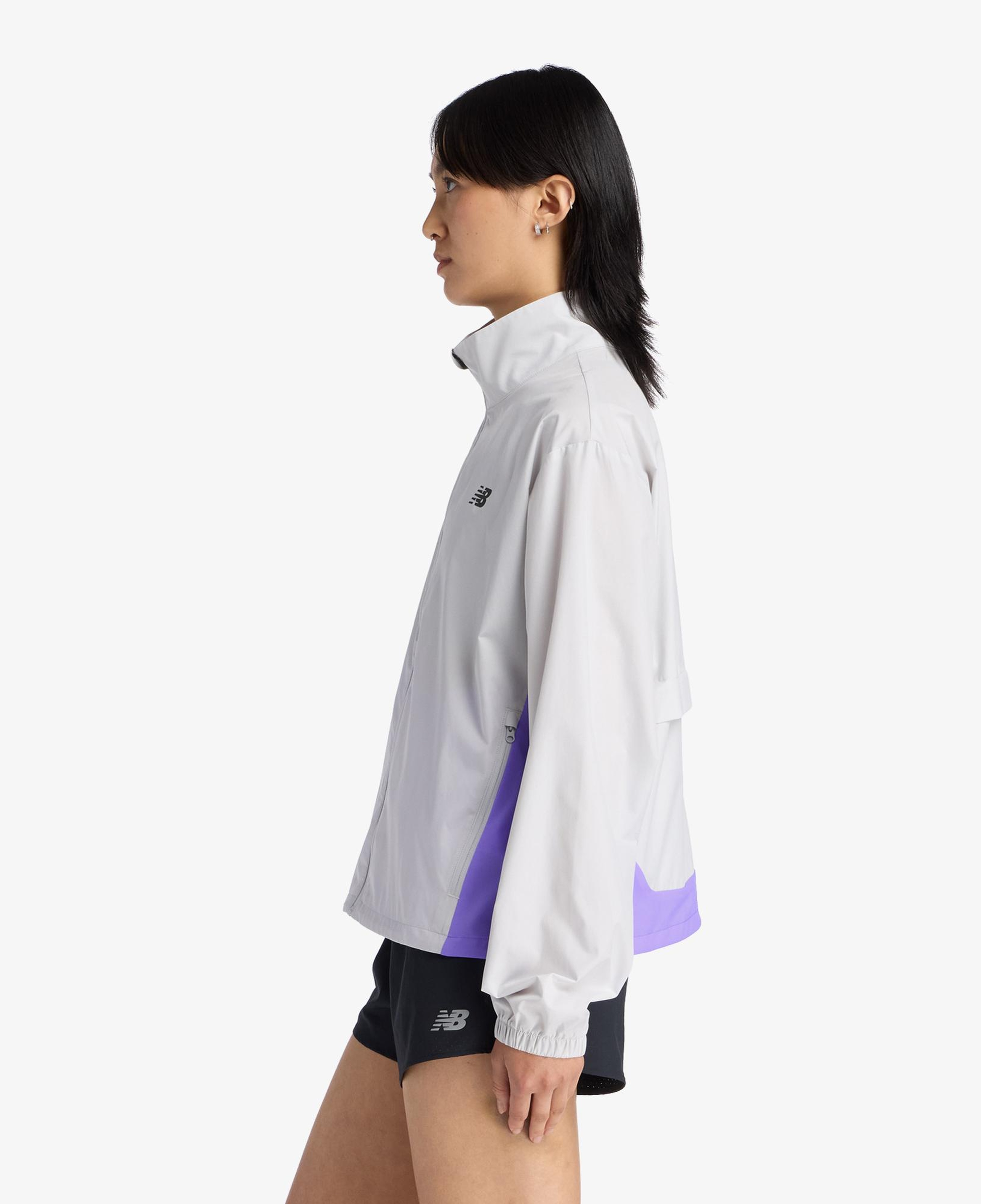 New Balance Fast Days Kadın Gri Ceket