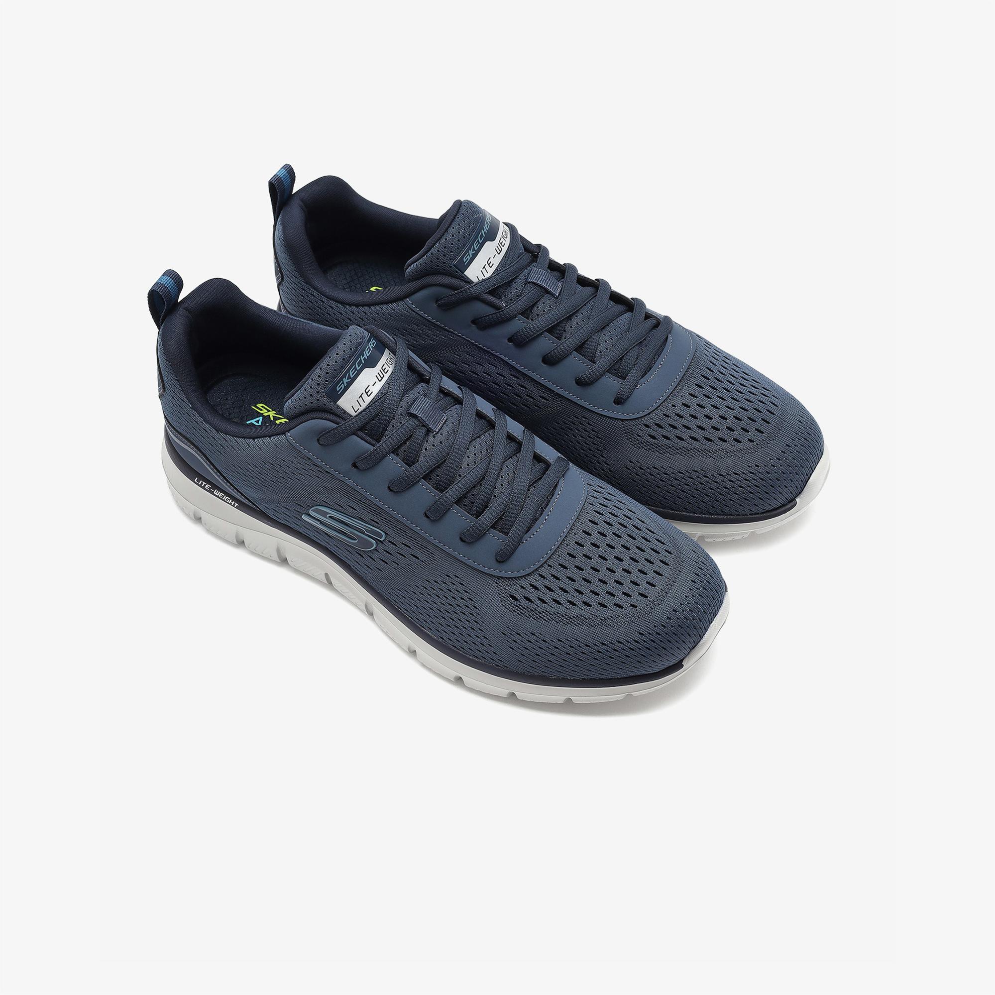 Skechers Track-leshur Erkek Mavi Spor Ayakkabı