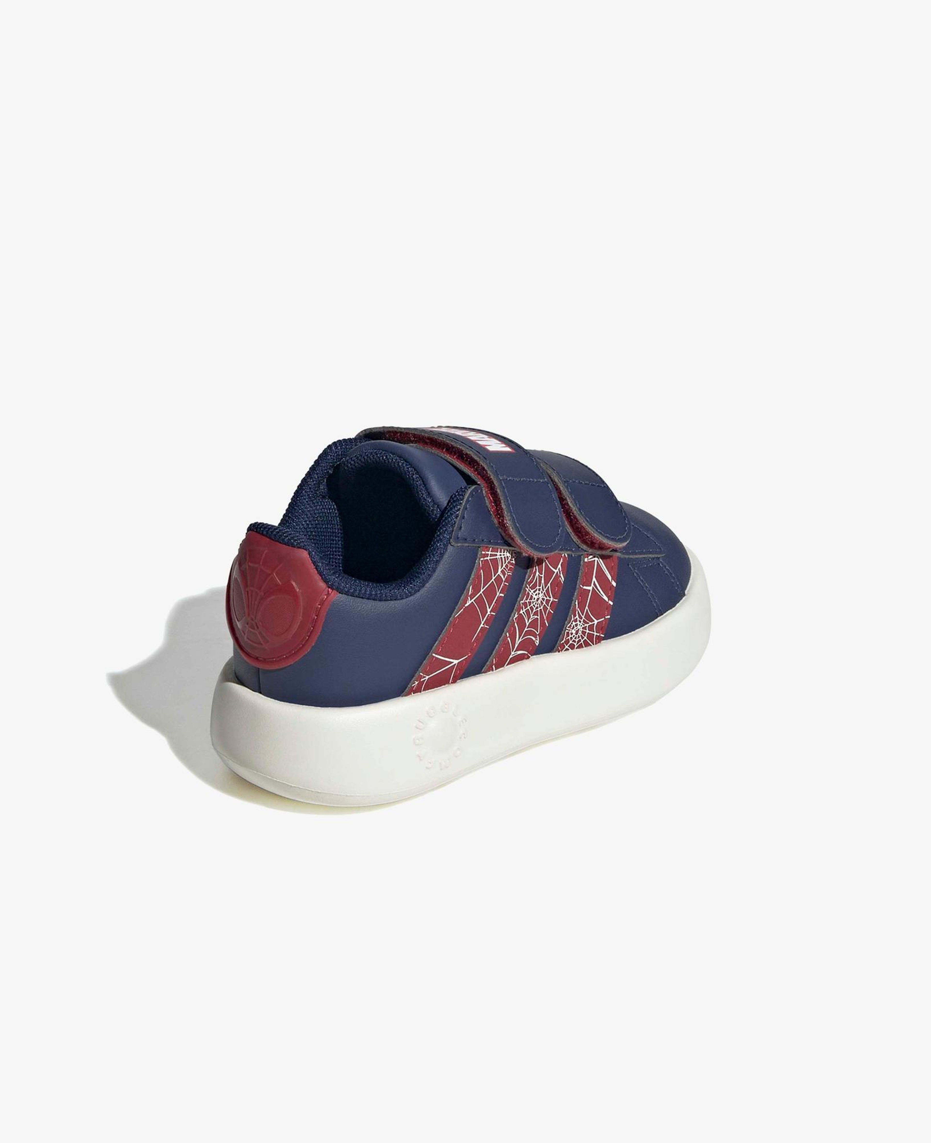 adidas Grand Court Spider-Man Comfort Bebek Mavi Spor Ayakkabı