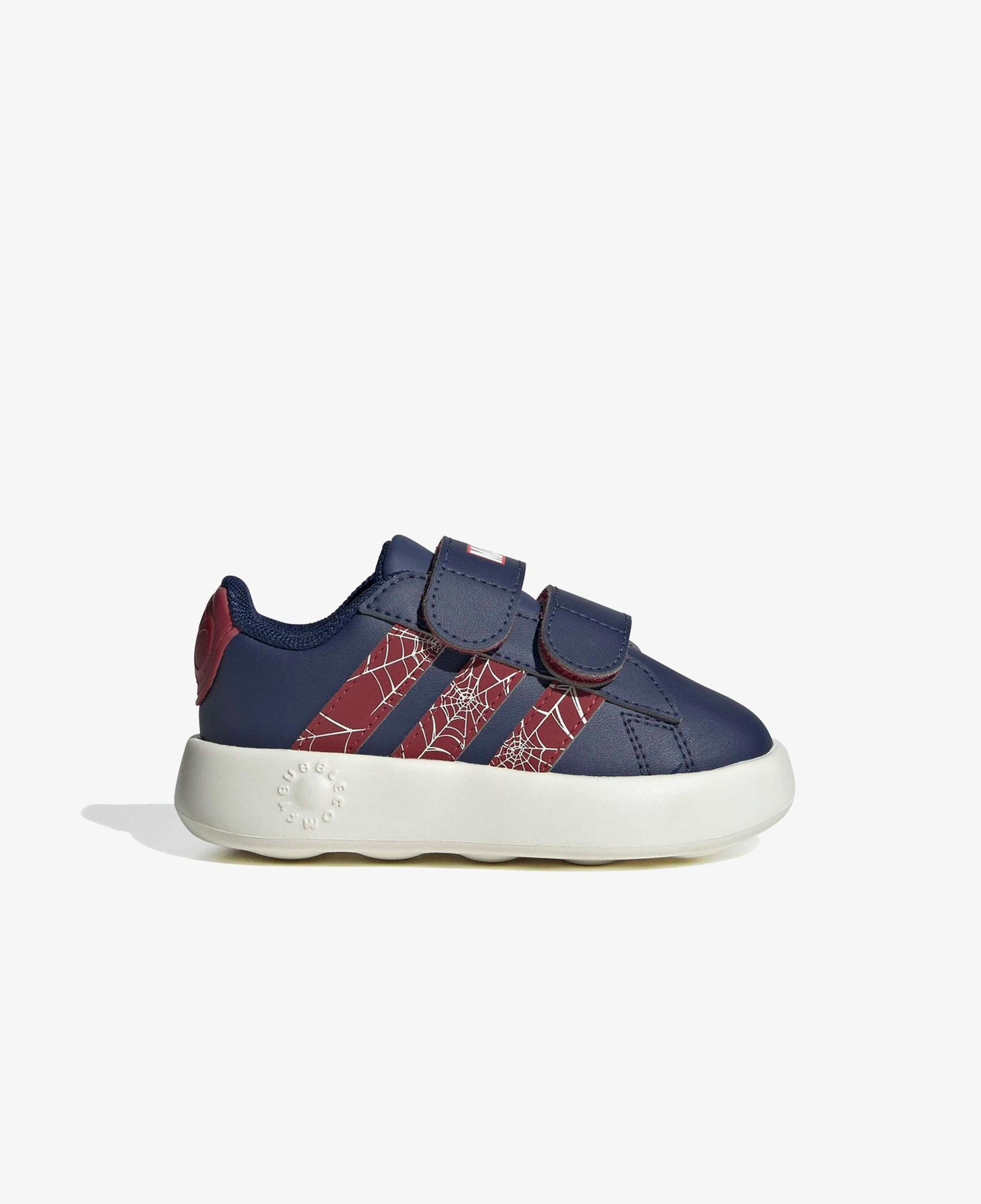 adidas Grand Court Spider-Man Comfort Bebek Mavi Spor Ayakkabı