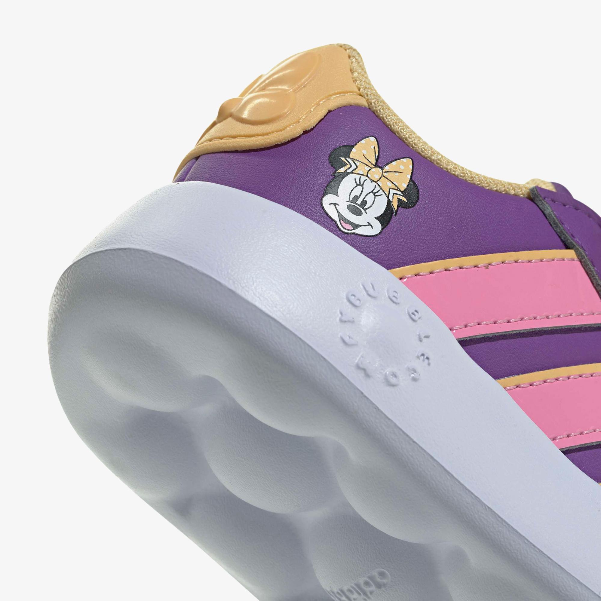 adidas Grand Court Minnie Comfort Çocuk Mor Spor Ayakkabı