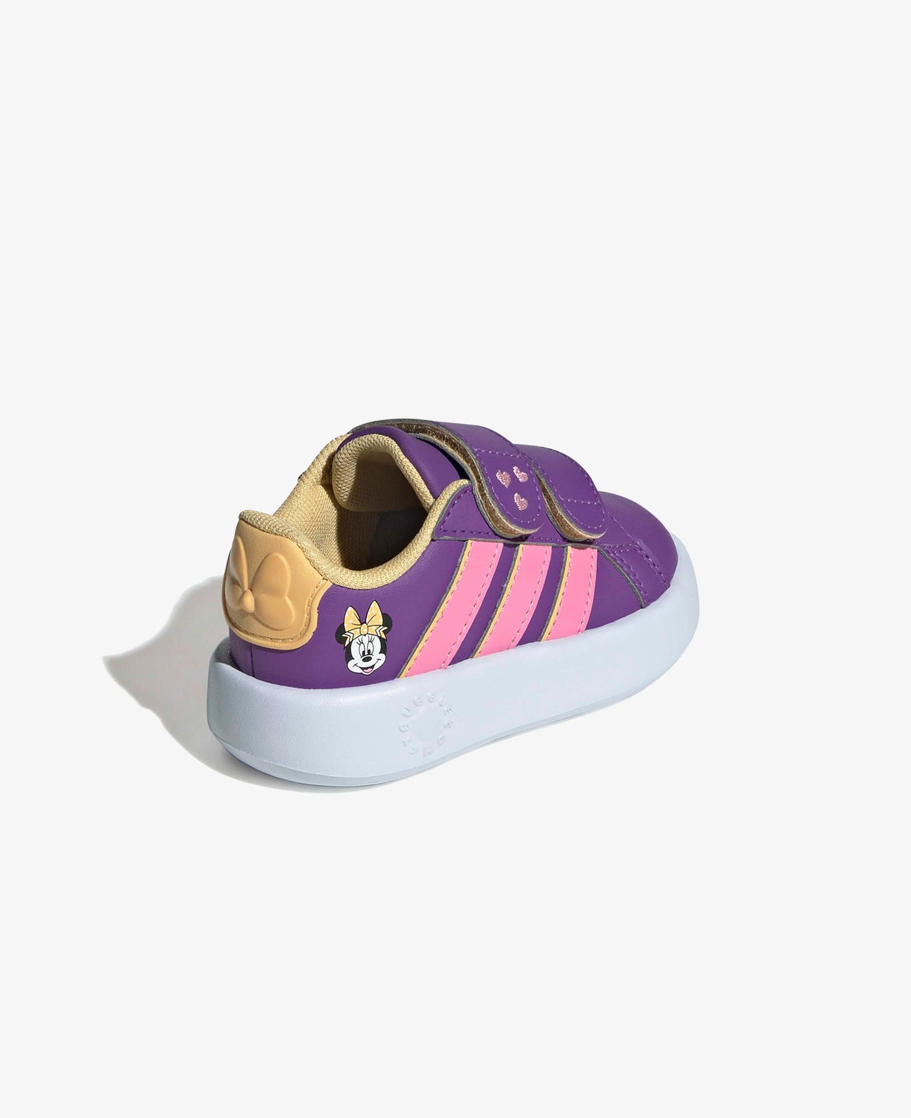 adidas Grand Court Minnie Comfort Çocuk Mor Spor Ayakkabı