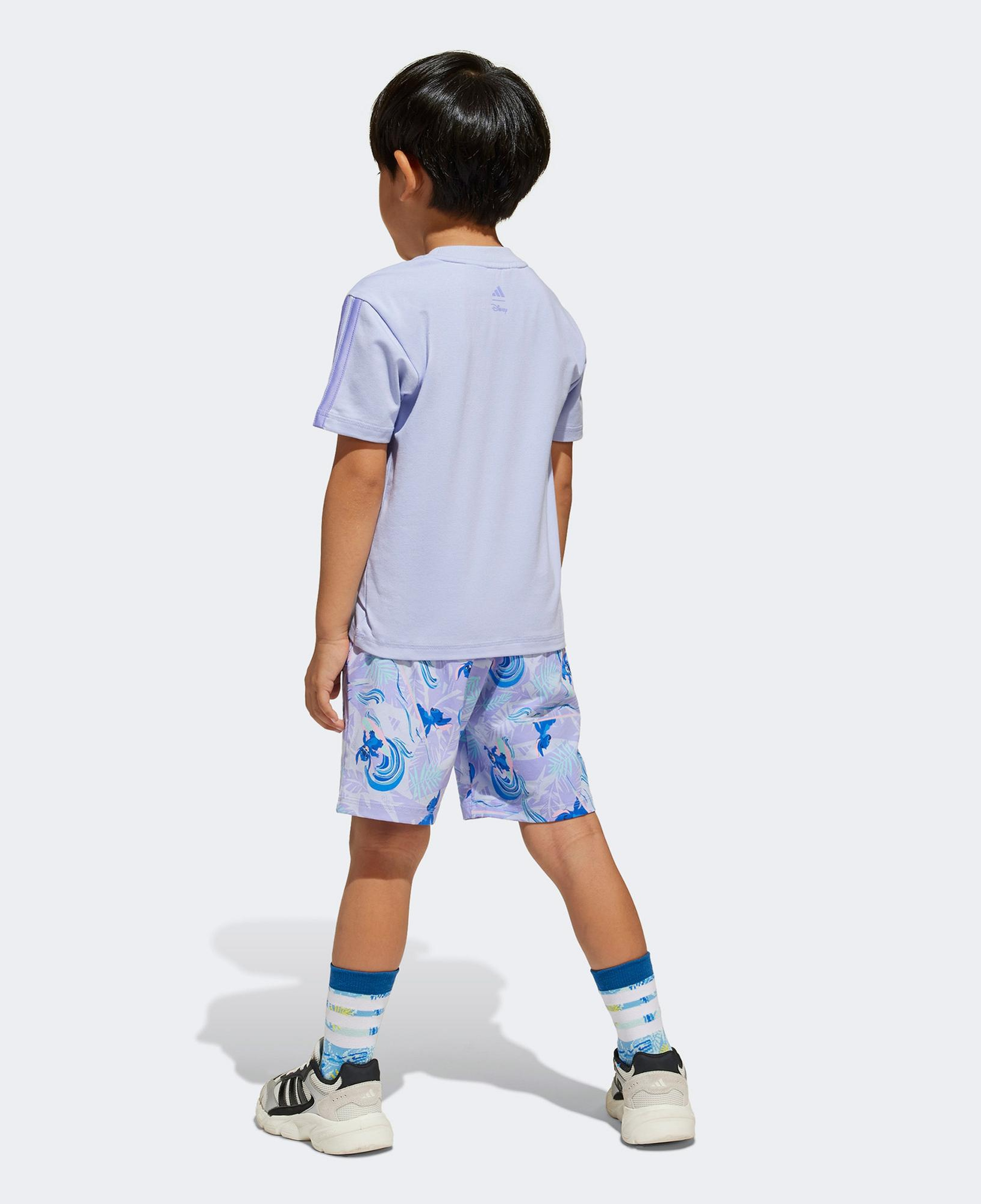 adidas Disney Lilo&Stich Çocuk Mor T-Shirt