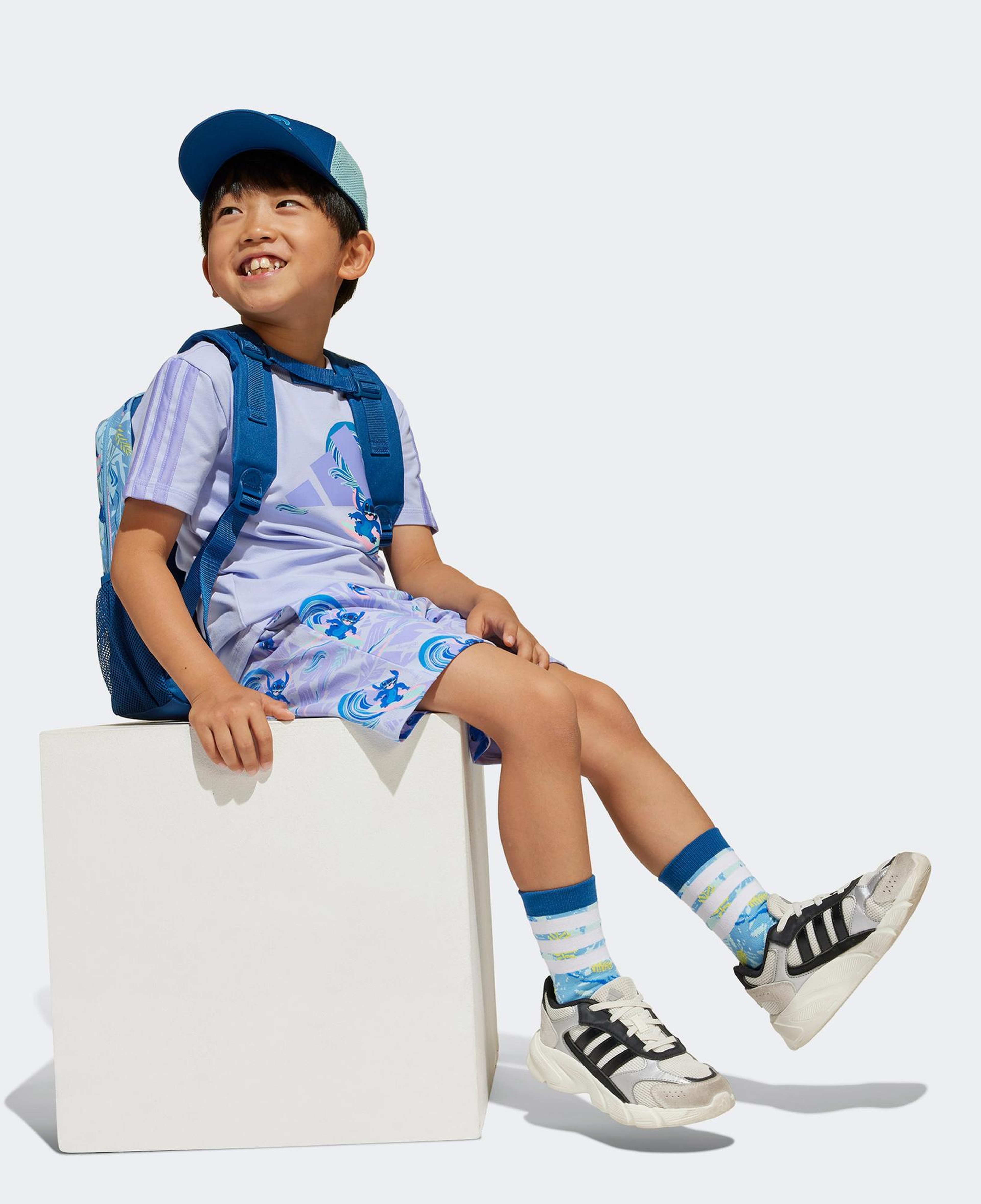 adidas Disney Lilo&Stich Çocuk Mor T-Shirt