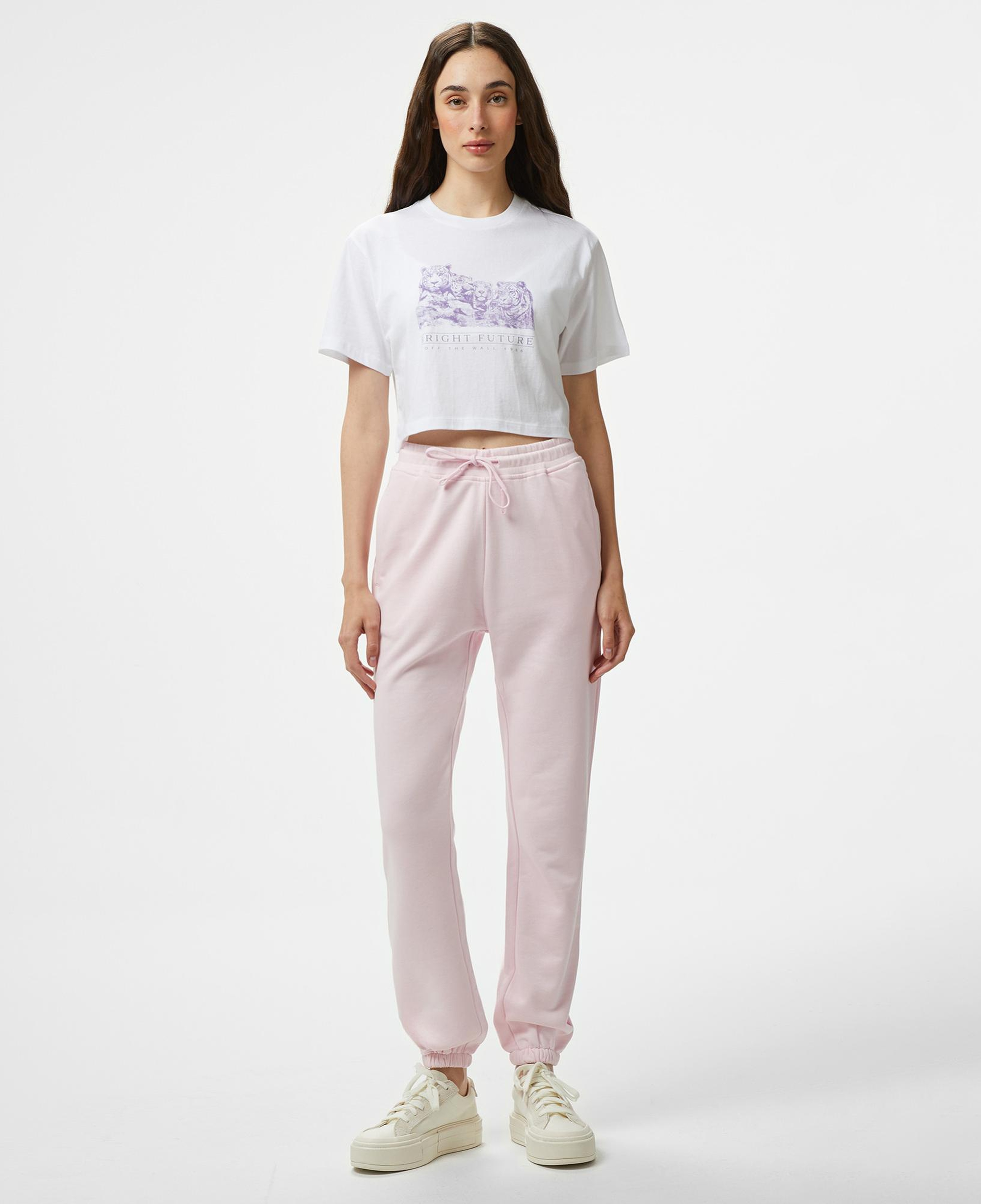 Les Benjamins Essentials Kadın Pembe Eşofman Altı