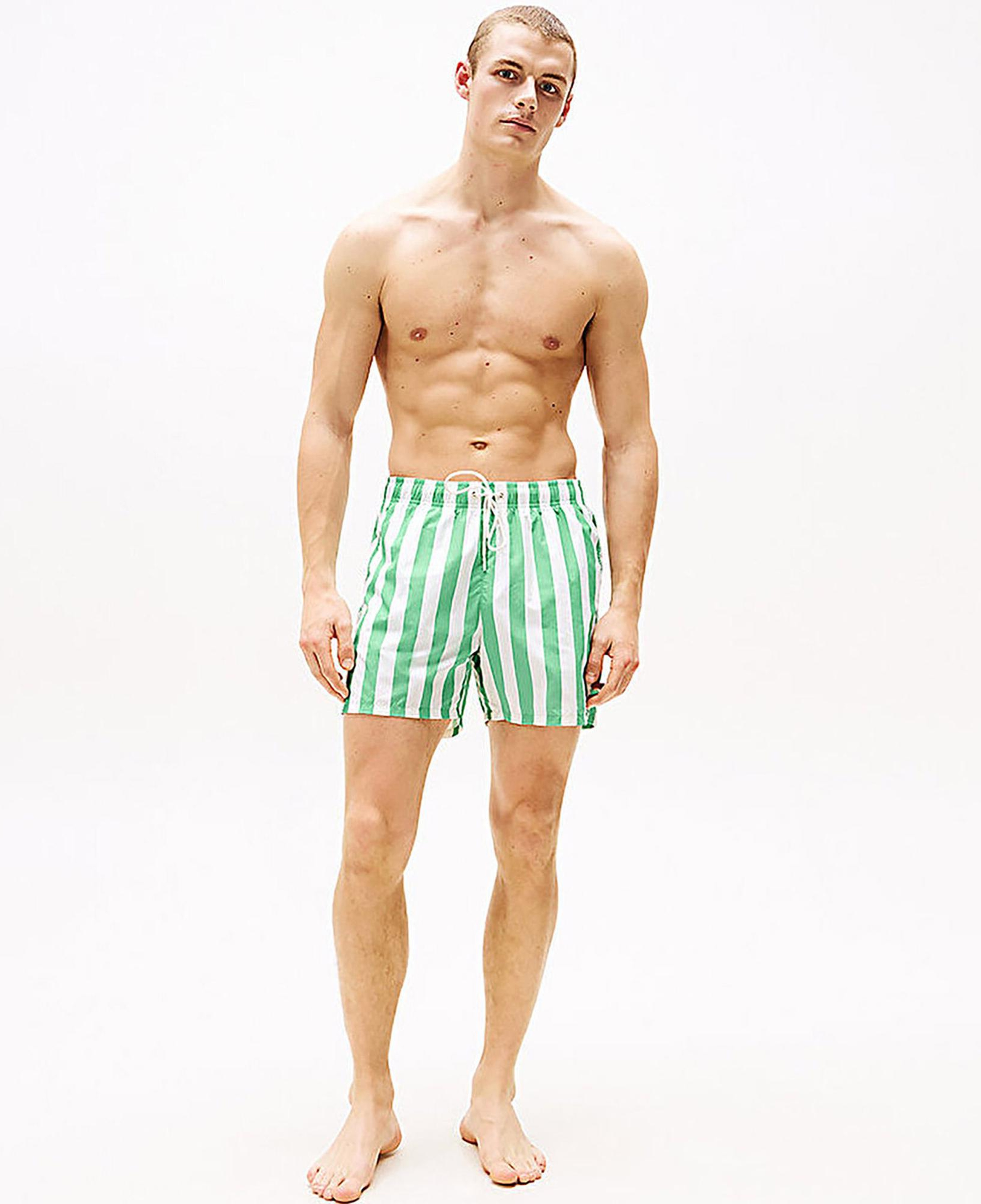 Tommy Hilfiger Medium Drawstring Erkek Yeşil Mayo