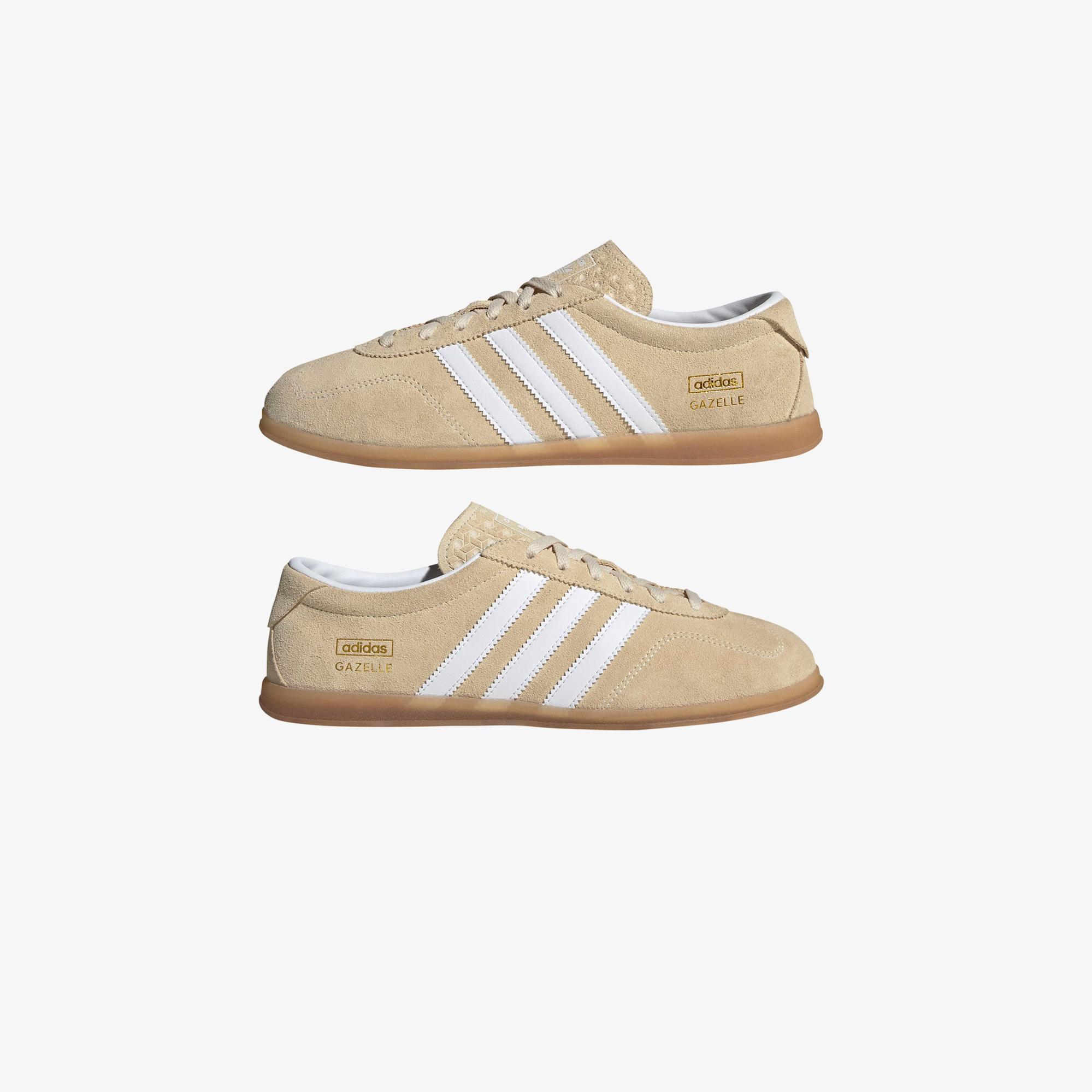 adidas Gazelle Lo Pro Kadın Bej Spor Ayakkabı