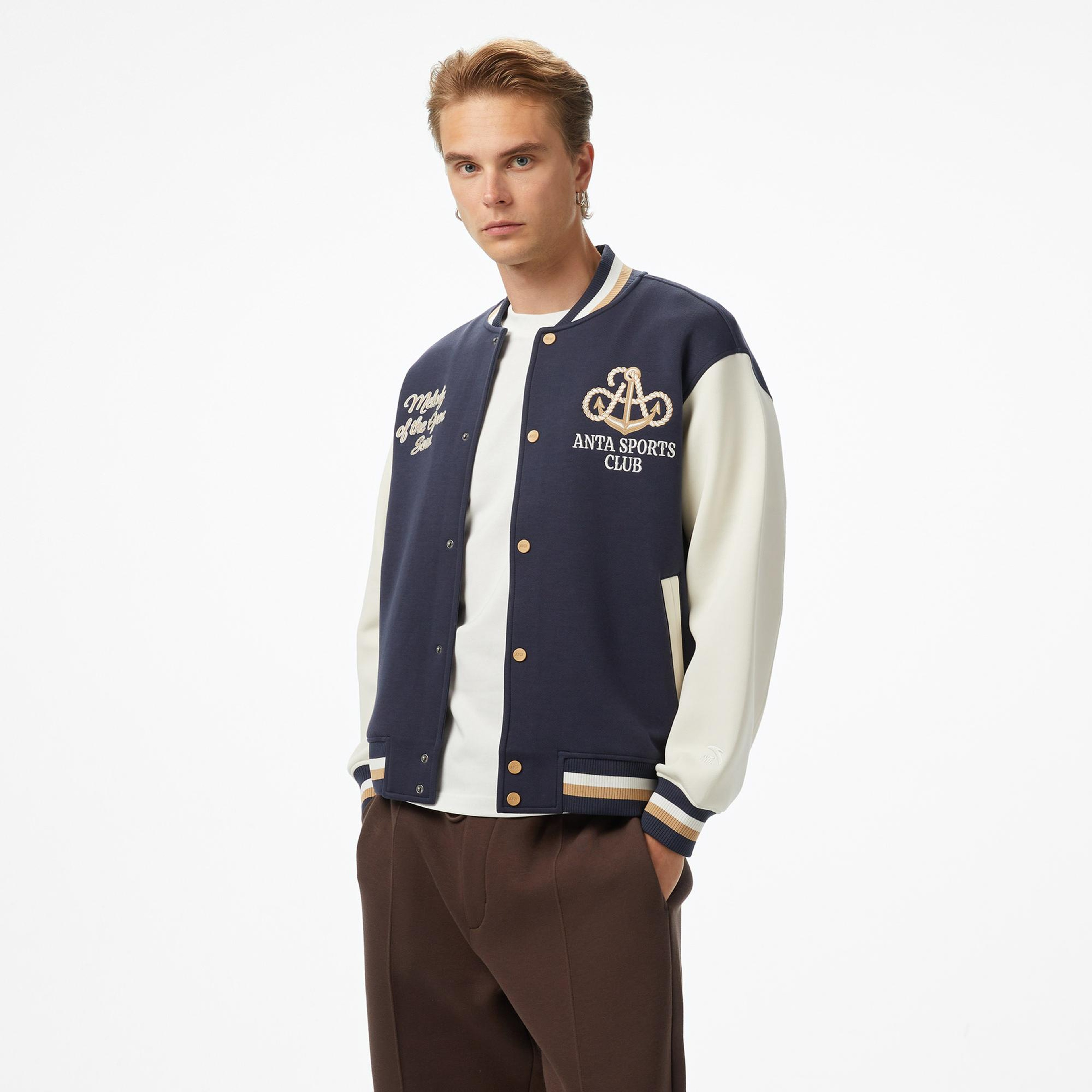 Anta Sports Club Erkek Lacivert Eşofman Üstü