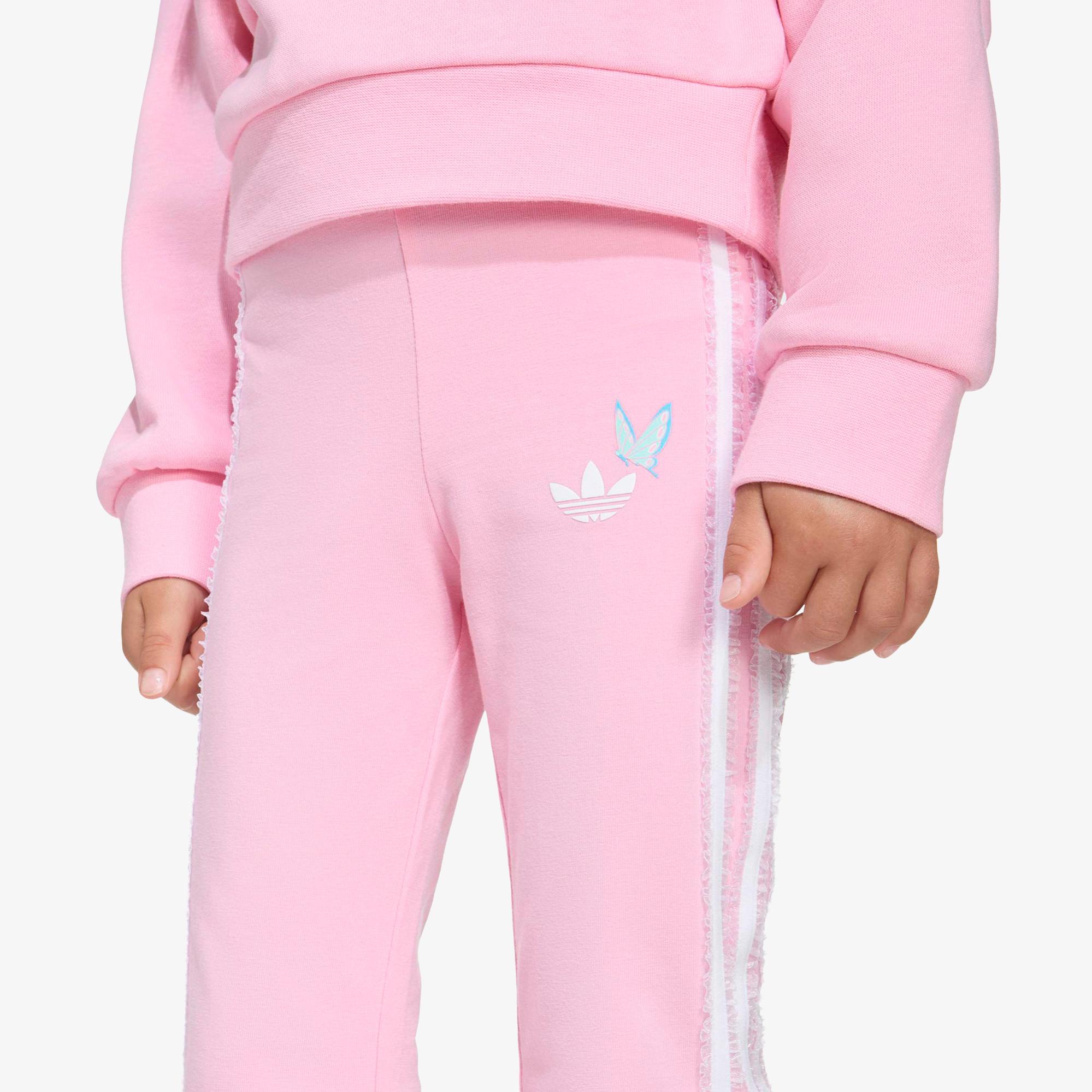 adidas Disney Crew Set Çocuk Pembe Eşofman Takımı