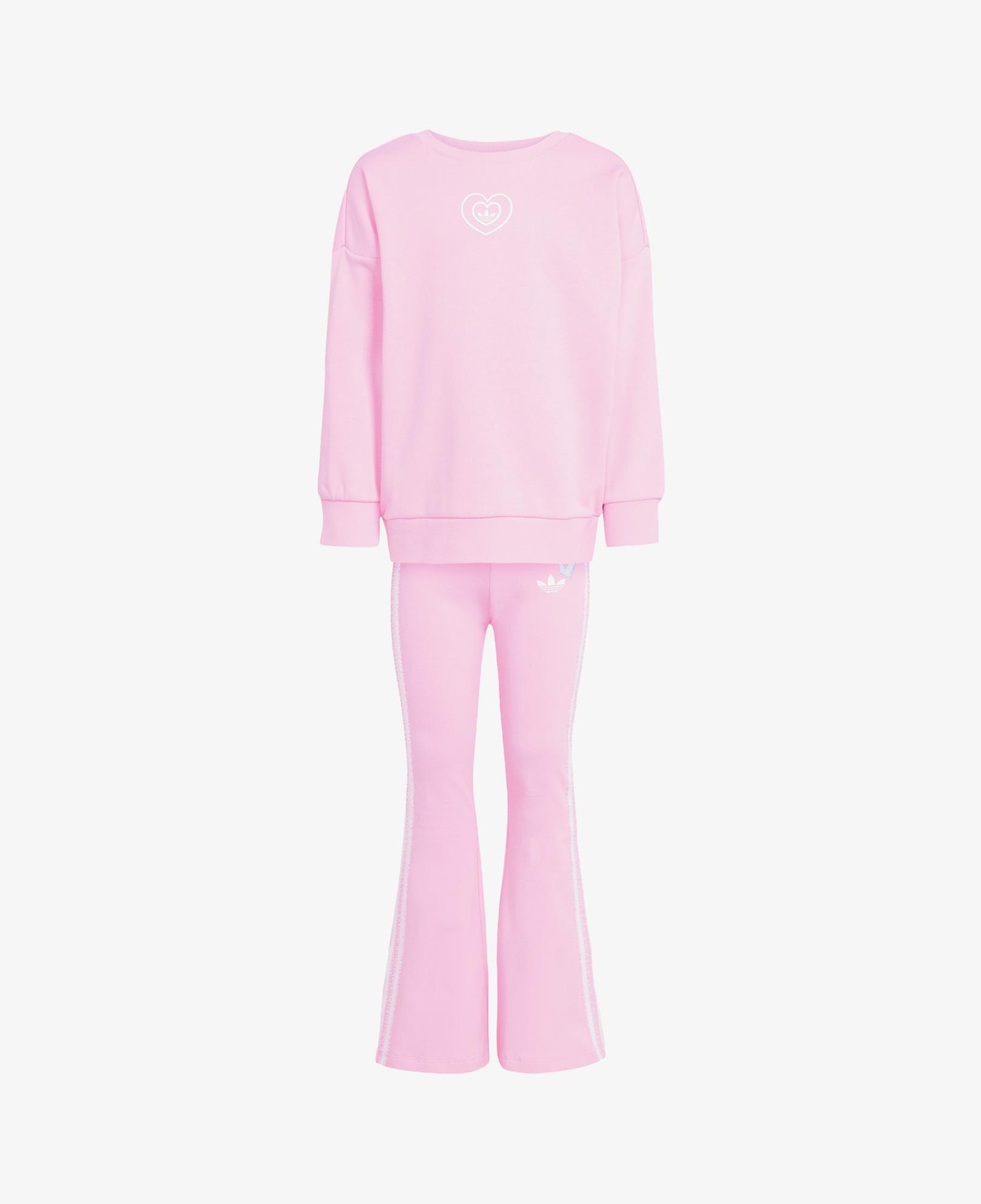 adidas Disney Crew Set Çocuk Pembe Eşofman Takımı