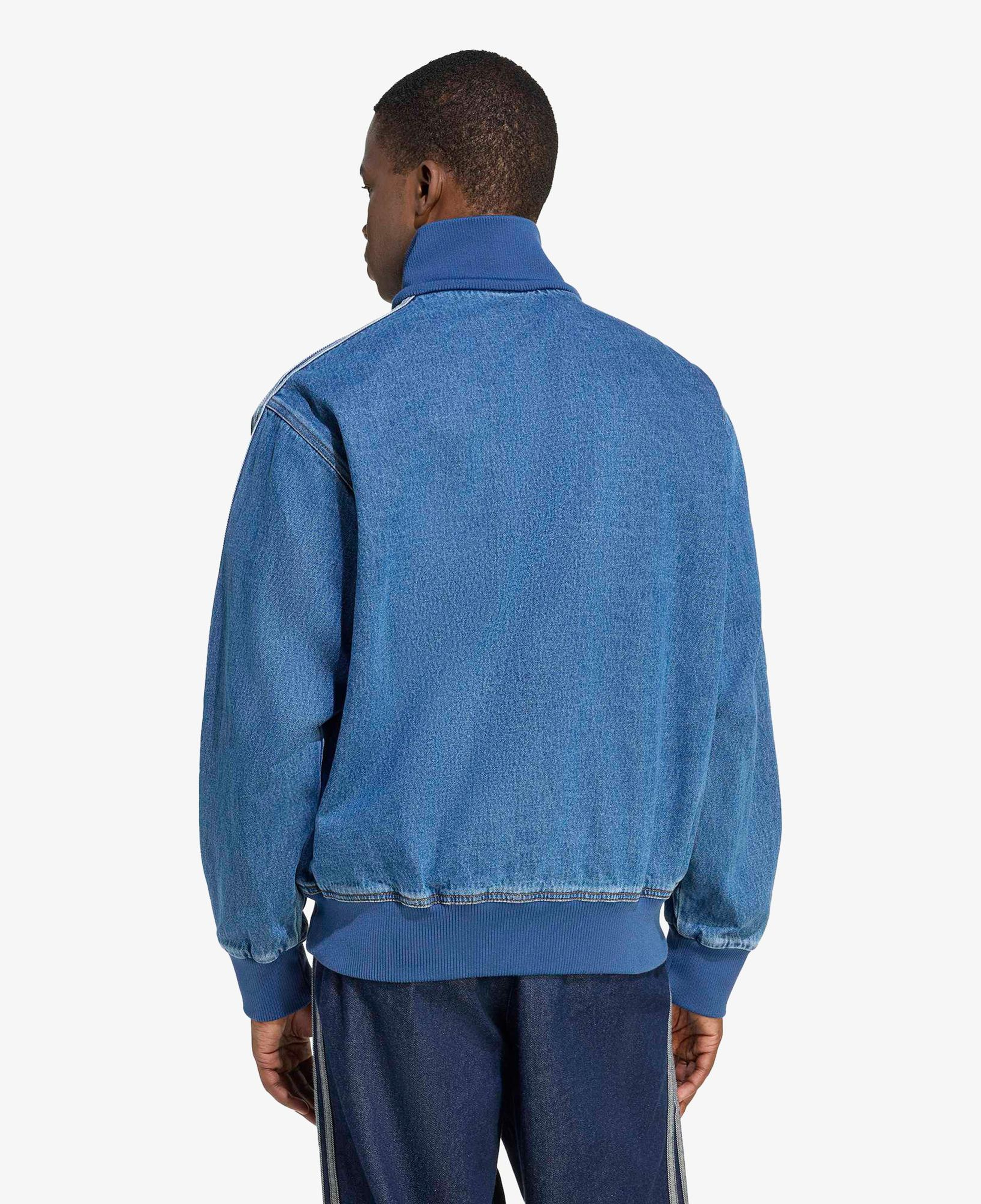 adidas Denim Firebird Erkek Mavi Ceket