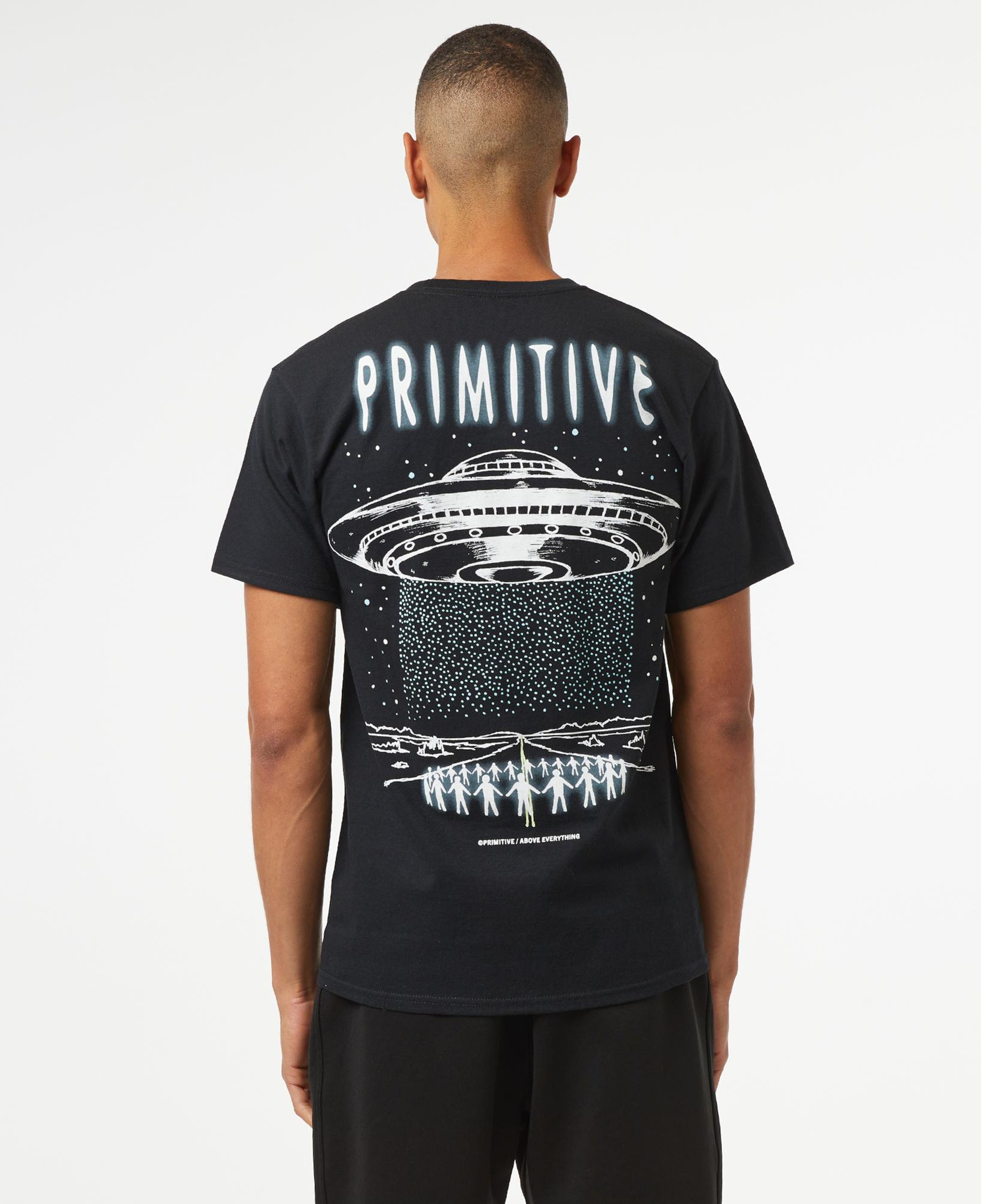 Primitive Contact Erkek Siyah T-Shirt