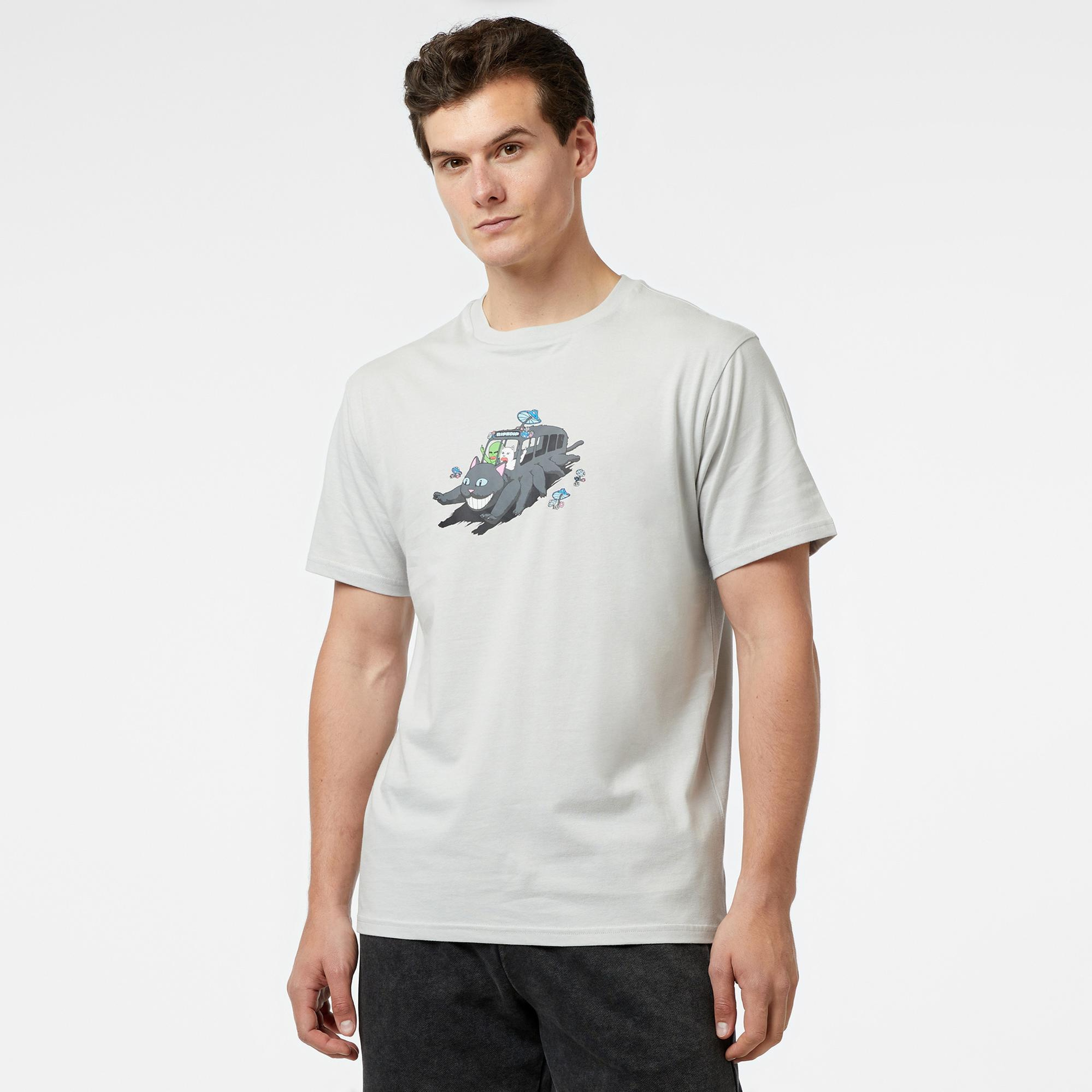 Ripndip Adventure Bus Erkek Gri T-Shirt