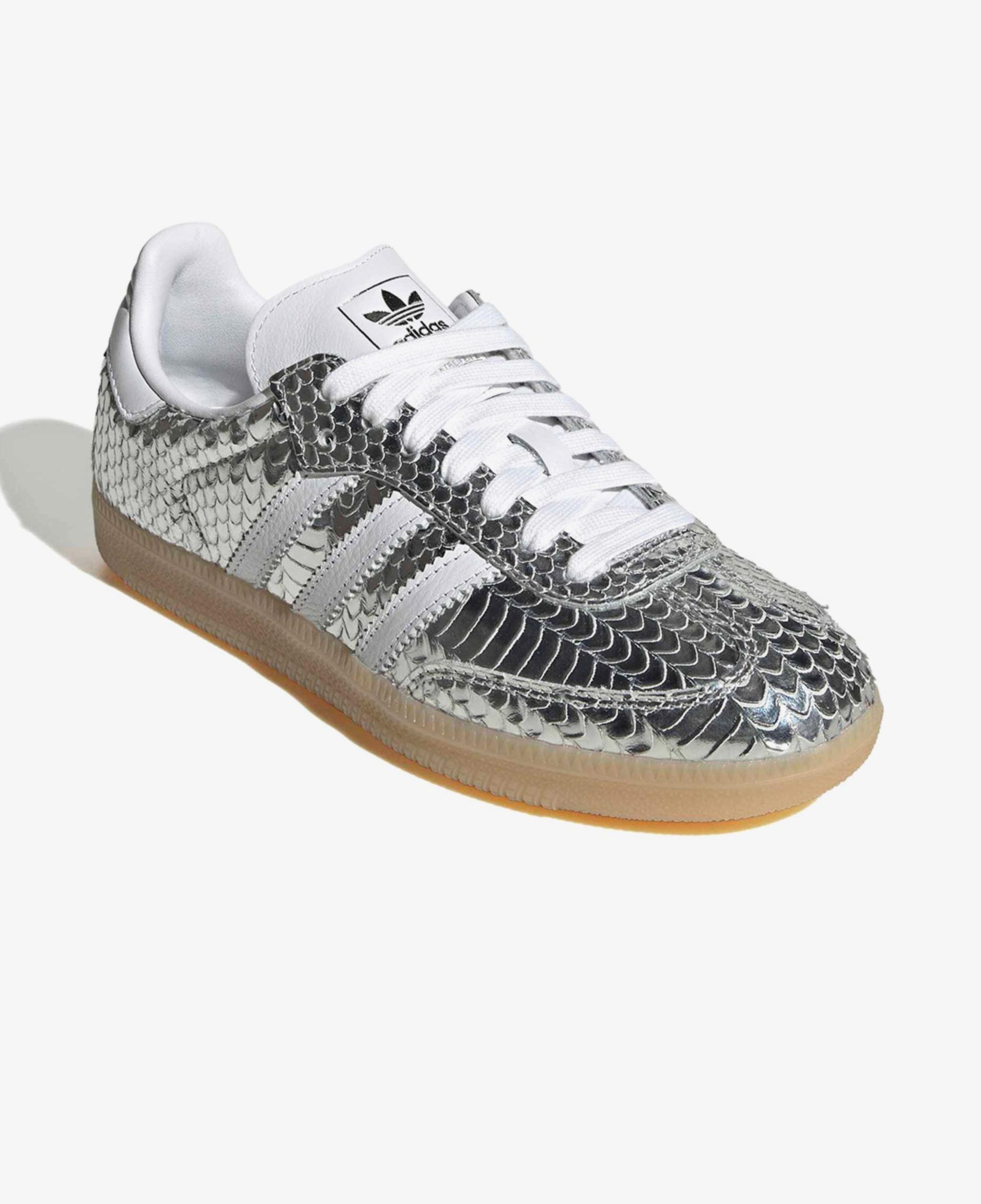 adidas Samba Og Kadın Gümüş Spor Ayakkabı