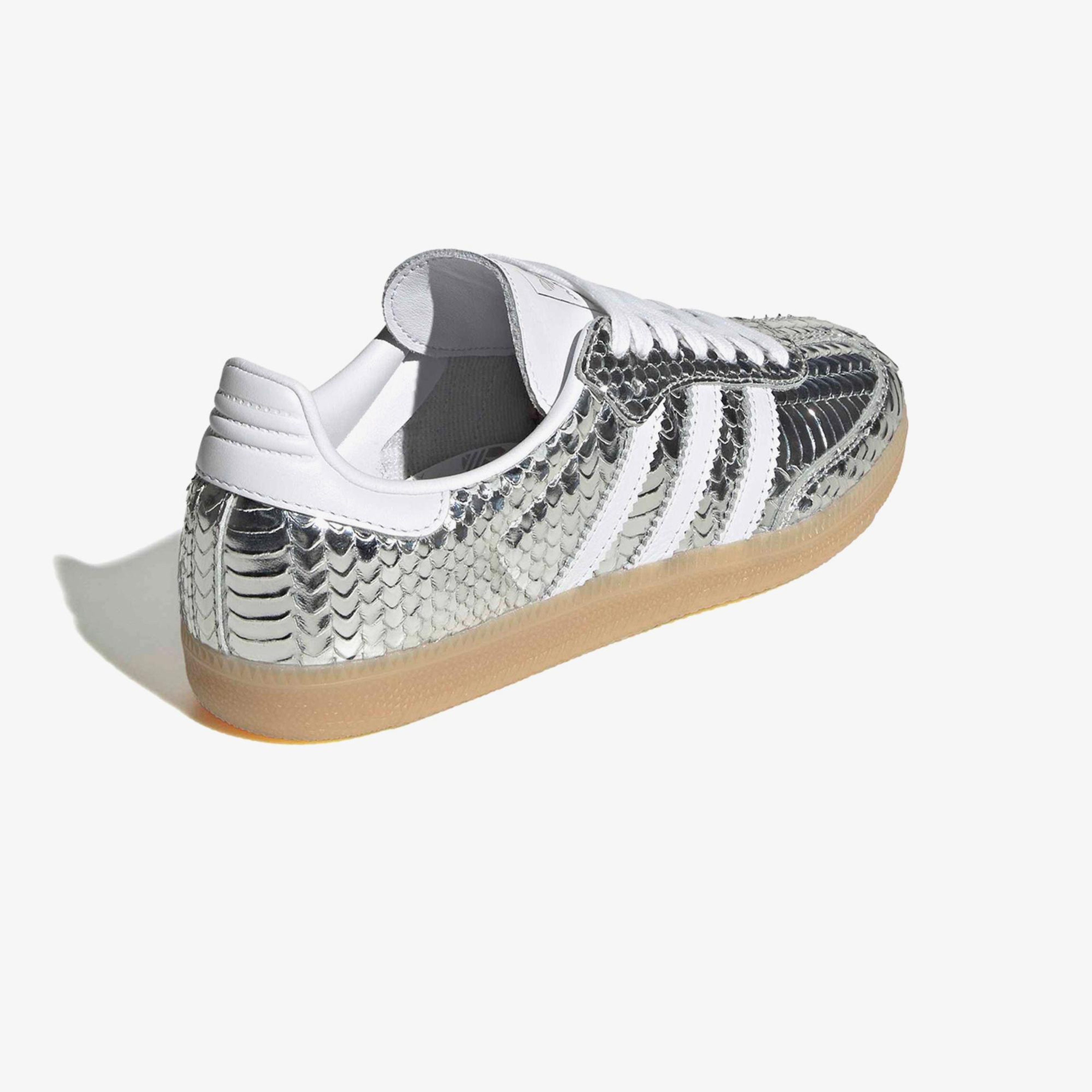 adidas Samba Og Kadın Gümüş Spor Ayakkabı