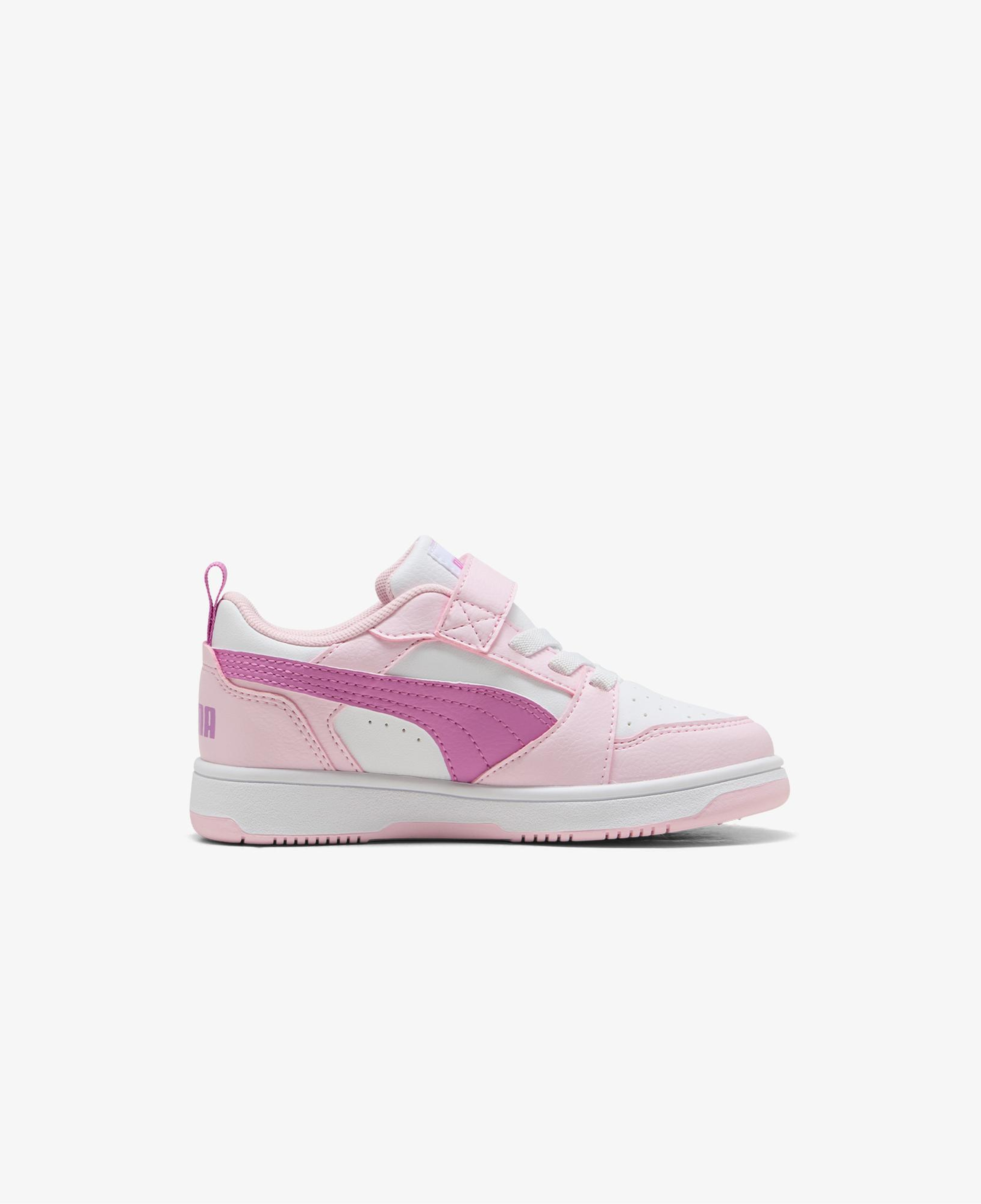 Puma Rebound V6 Low Çocuk Pembe Spor Ayakkabı