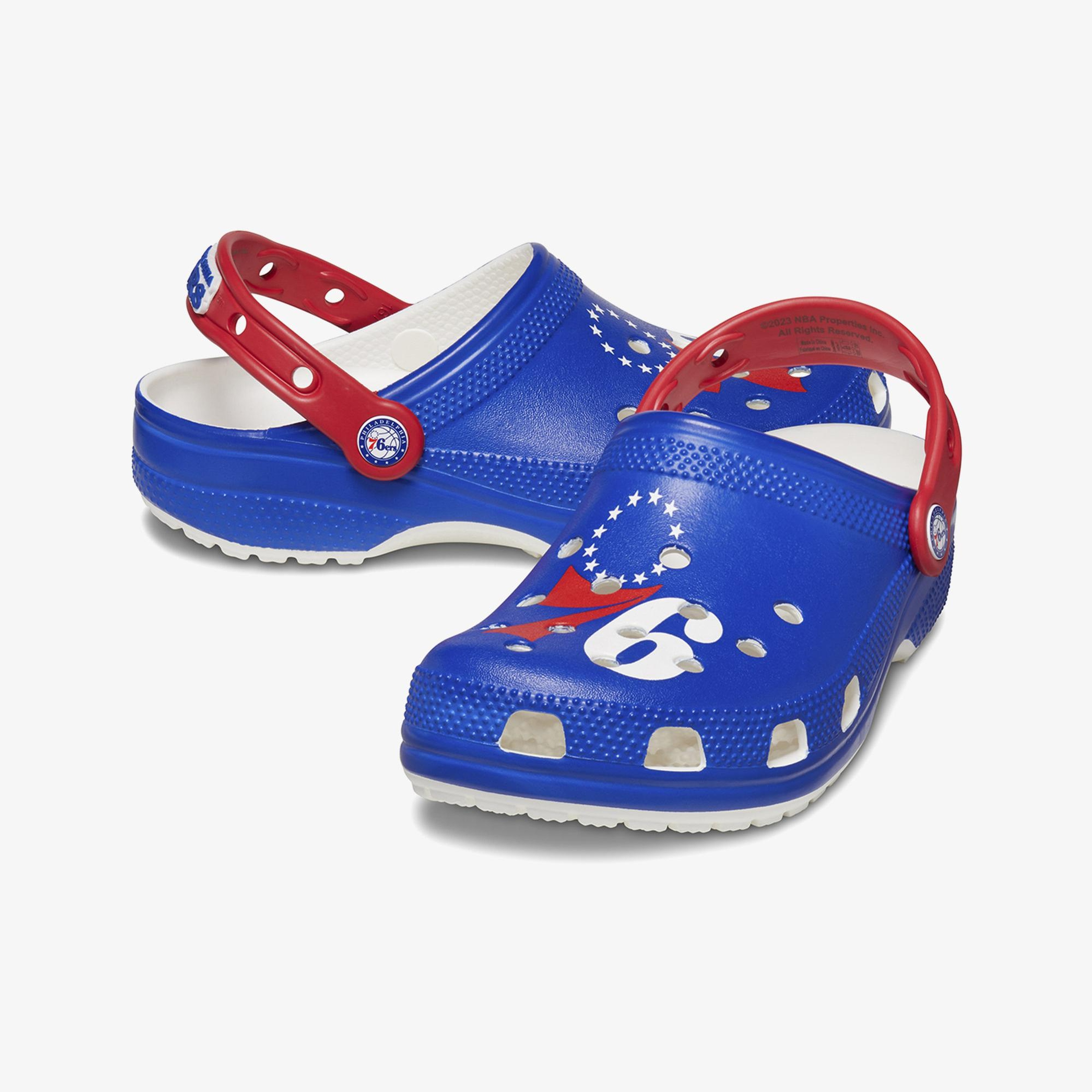 Crocs NBA Philadelphia 76ers Cls Clg Erkek Mavi Terlik