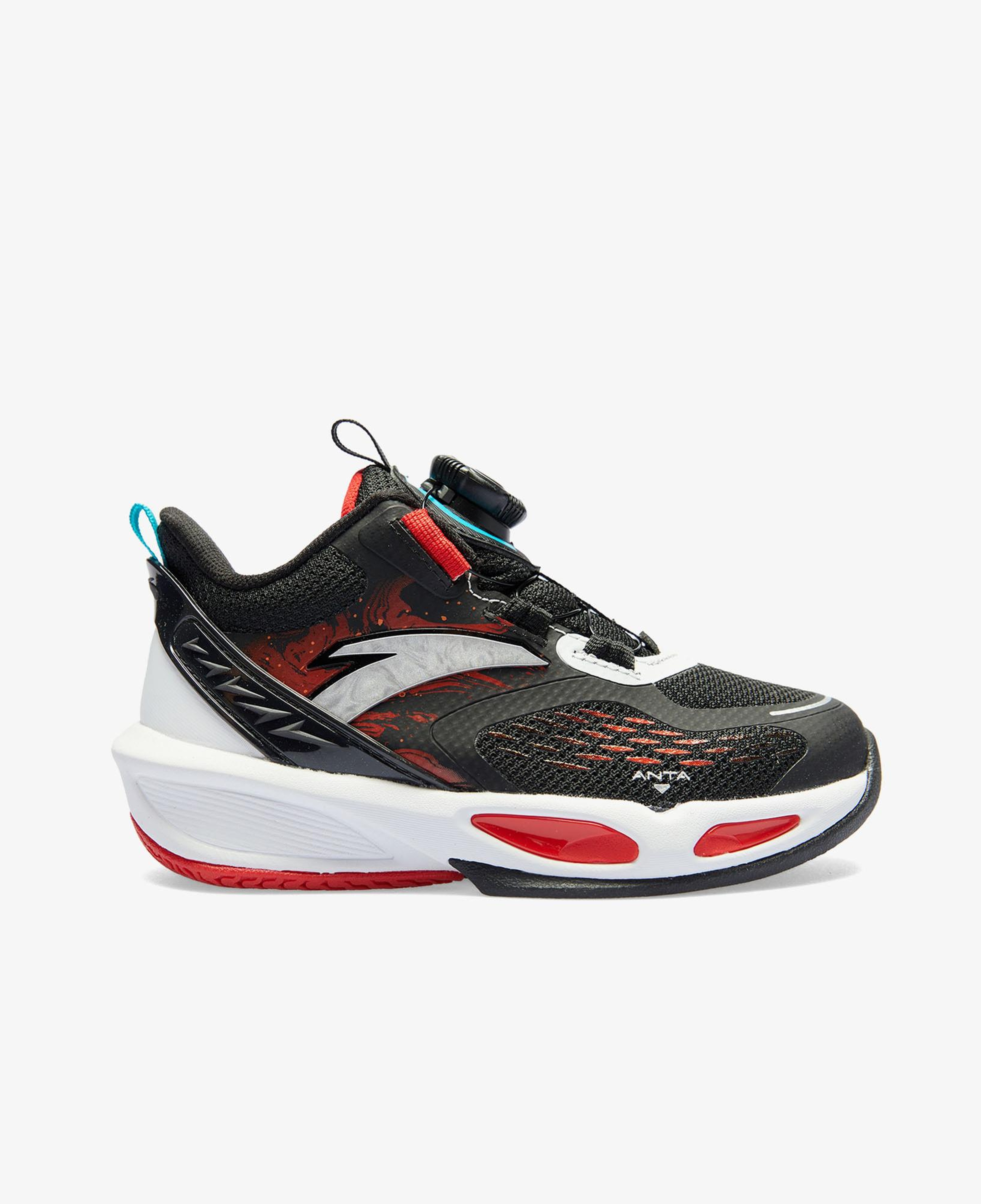 Anta Crazy 3 Çocuk Siyah/Kırmızı Basketbol Ayakkabısı