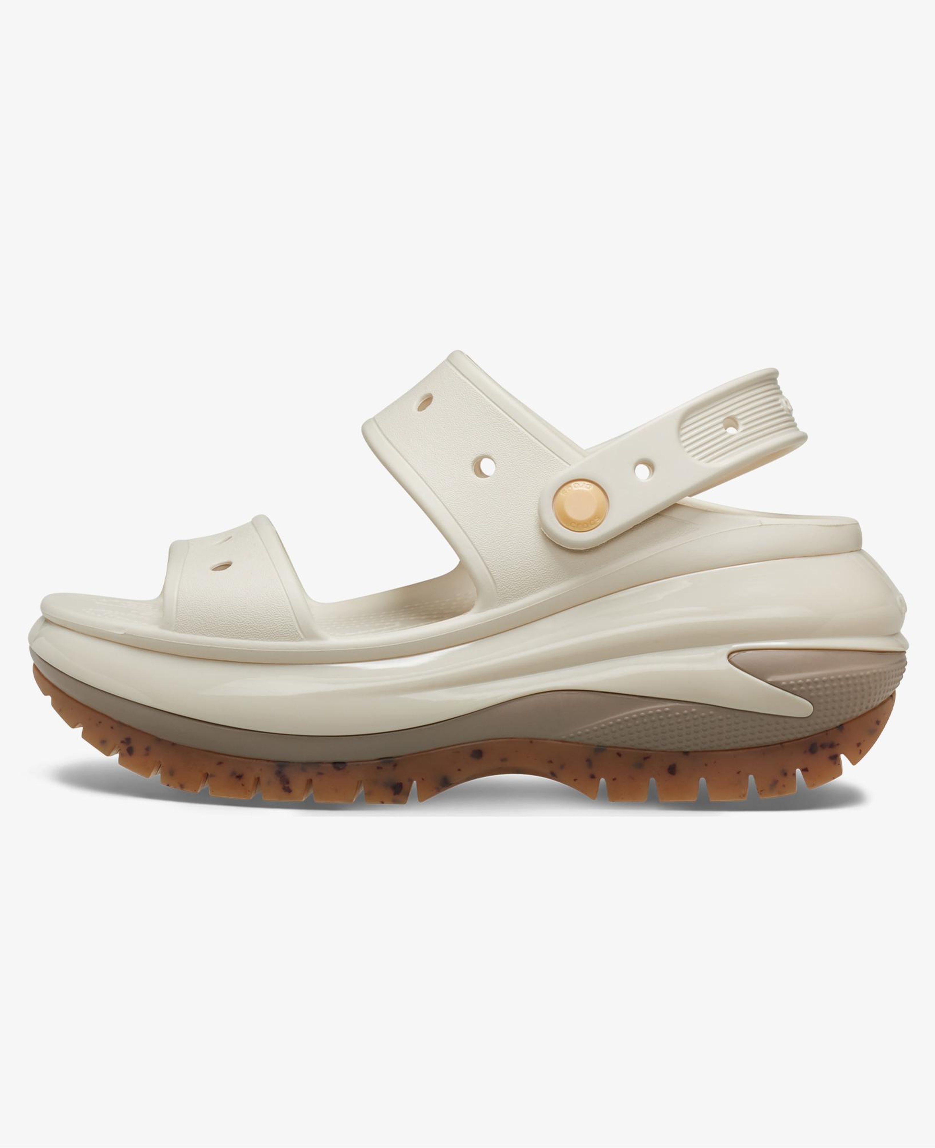 Crocs Mega Crush Kadın Bej Sandalet