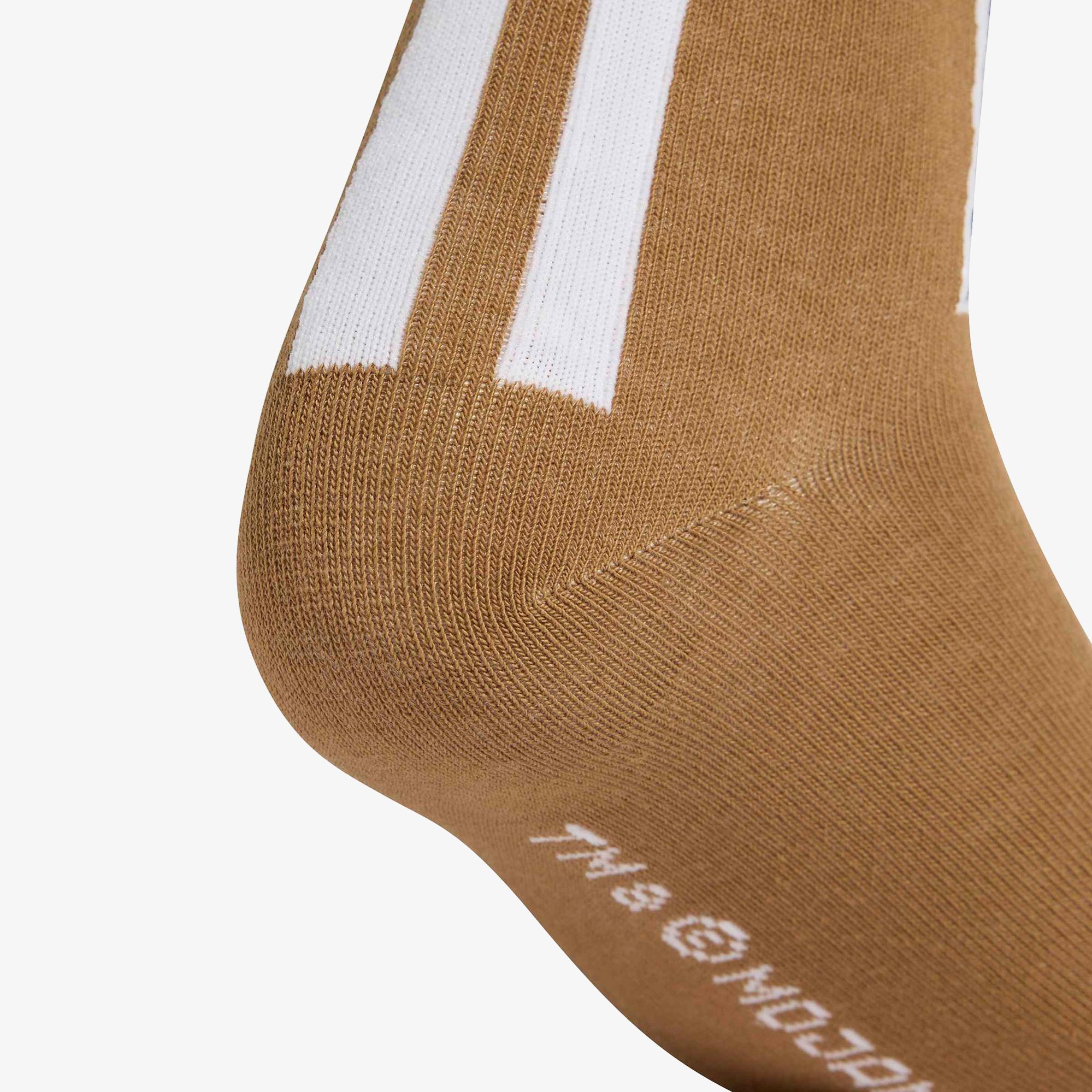 adidas Minecraft Çocuk Kahverengi/Beyaz/3'lü Çorap