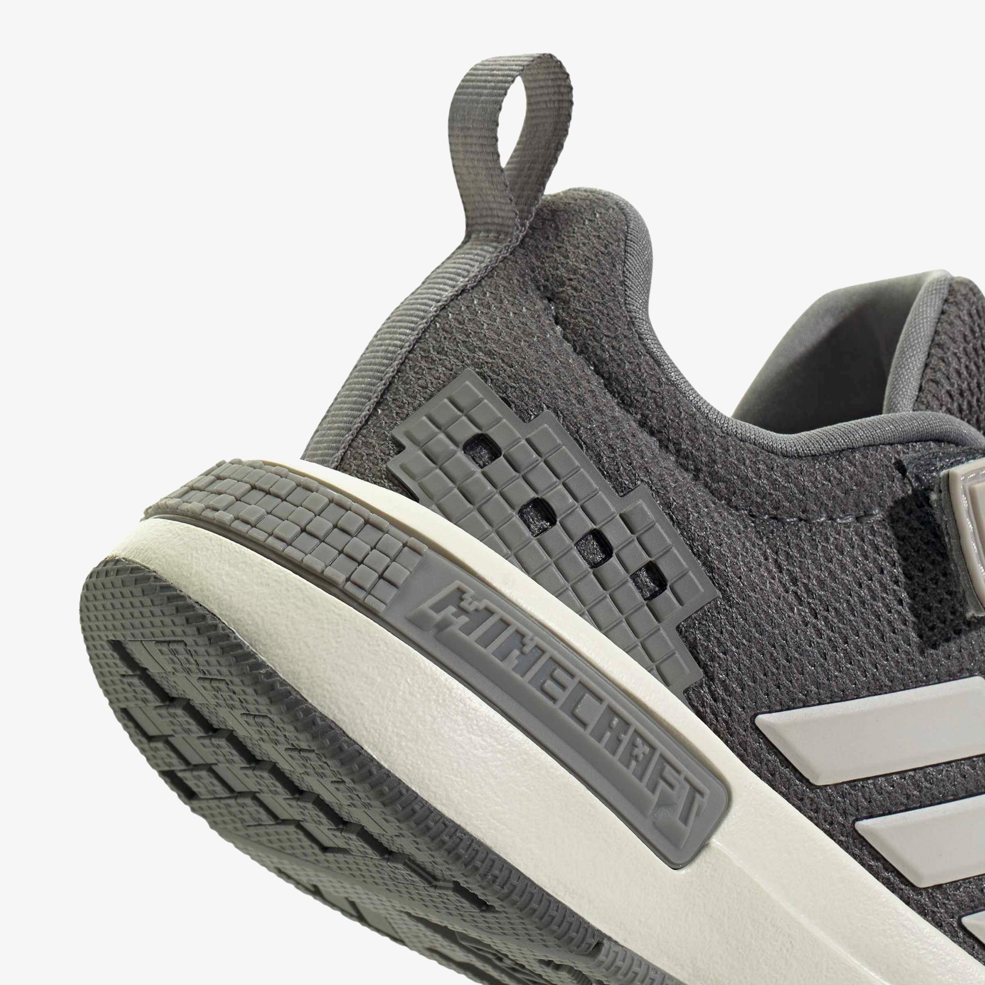 adidas Minecraft Pro El Çocuk Gri Spor Ayakkabı
