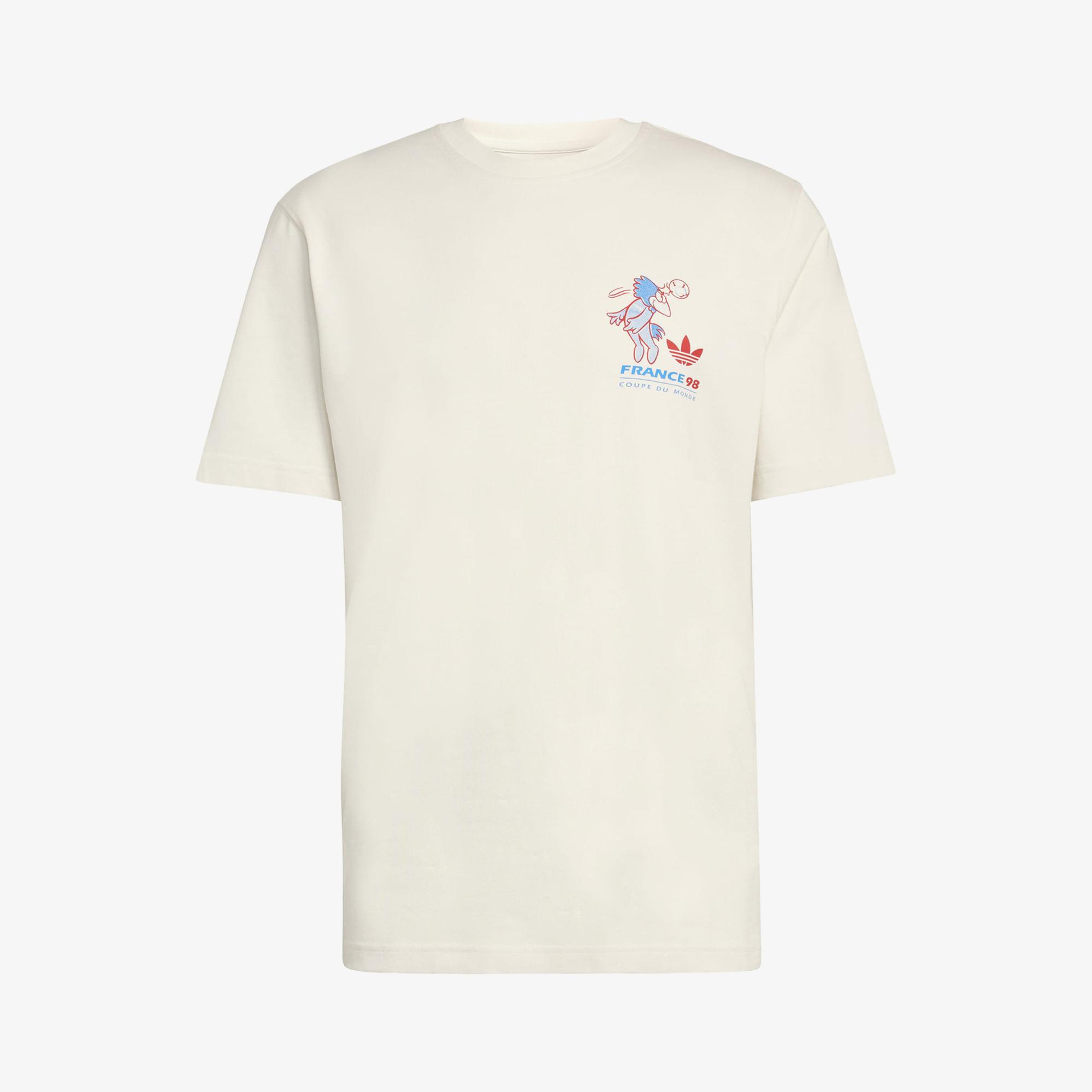 adidas World Cup Mascot Fotix Erkek Beyaz T-Shirt