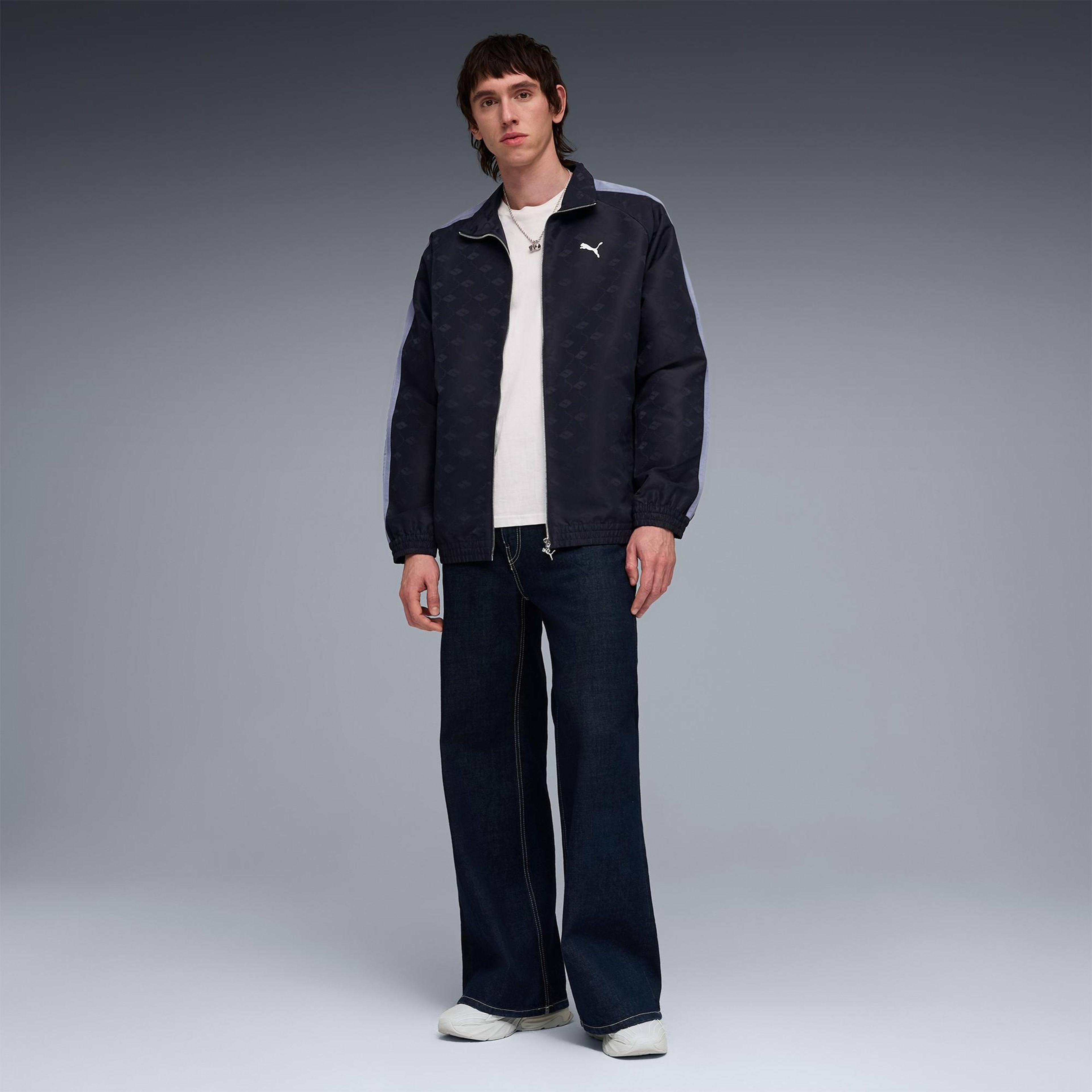 Puma T7 Track Erkek Lacivert Ceket