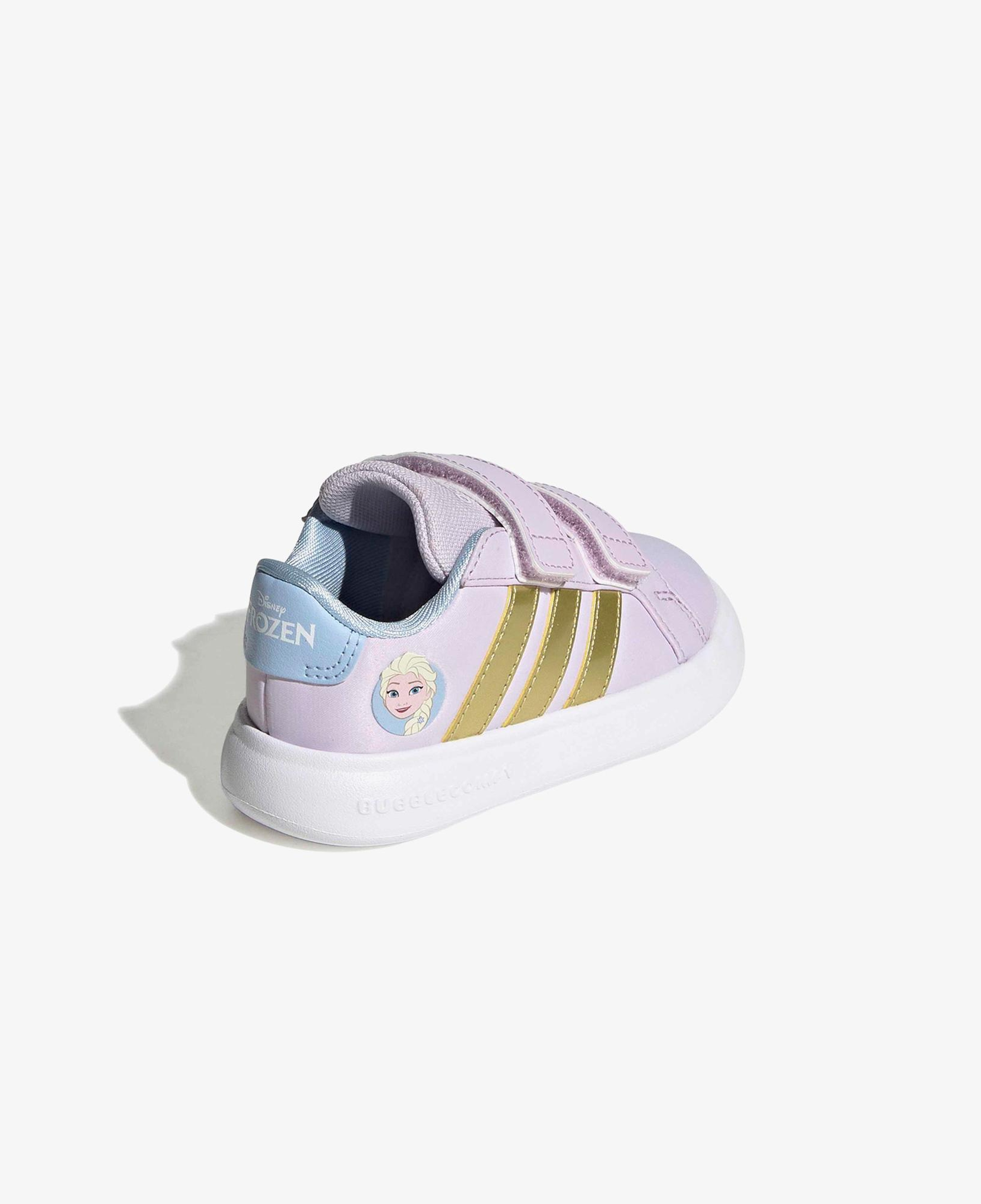 adidas x Disney Grand Court Elsa Bebek Mor Spor Ayakkabı