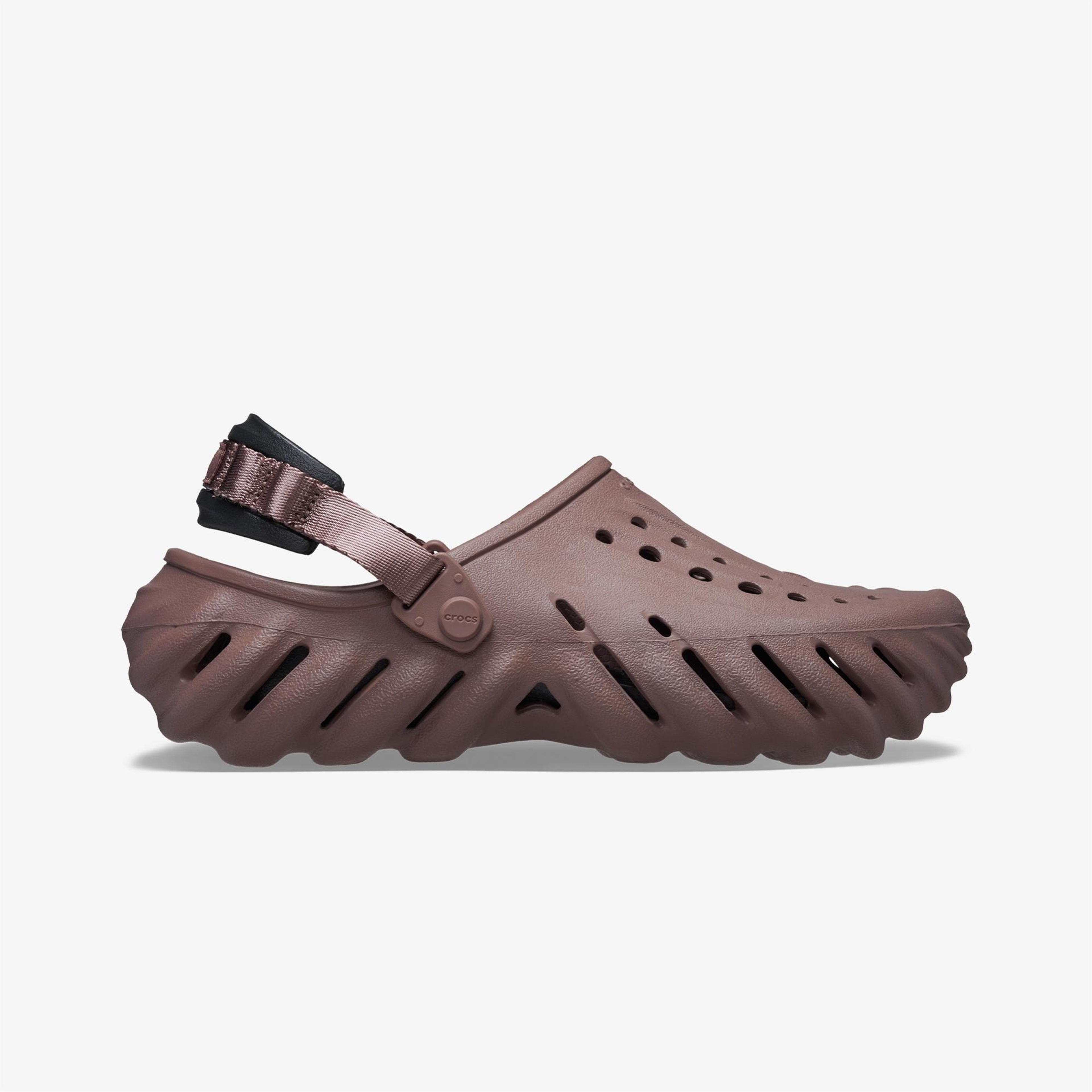 Crocs Echo Clog Kadın Kahverengi Terlik
