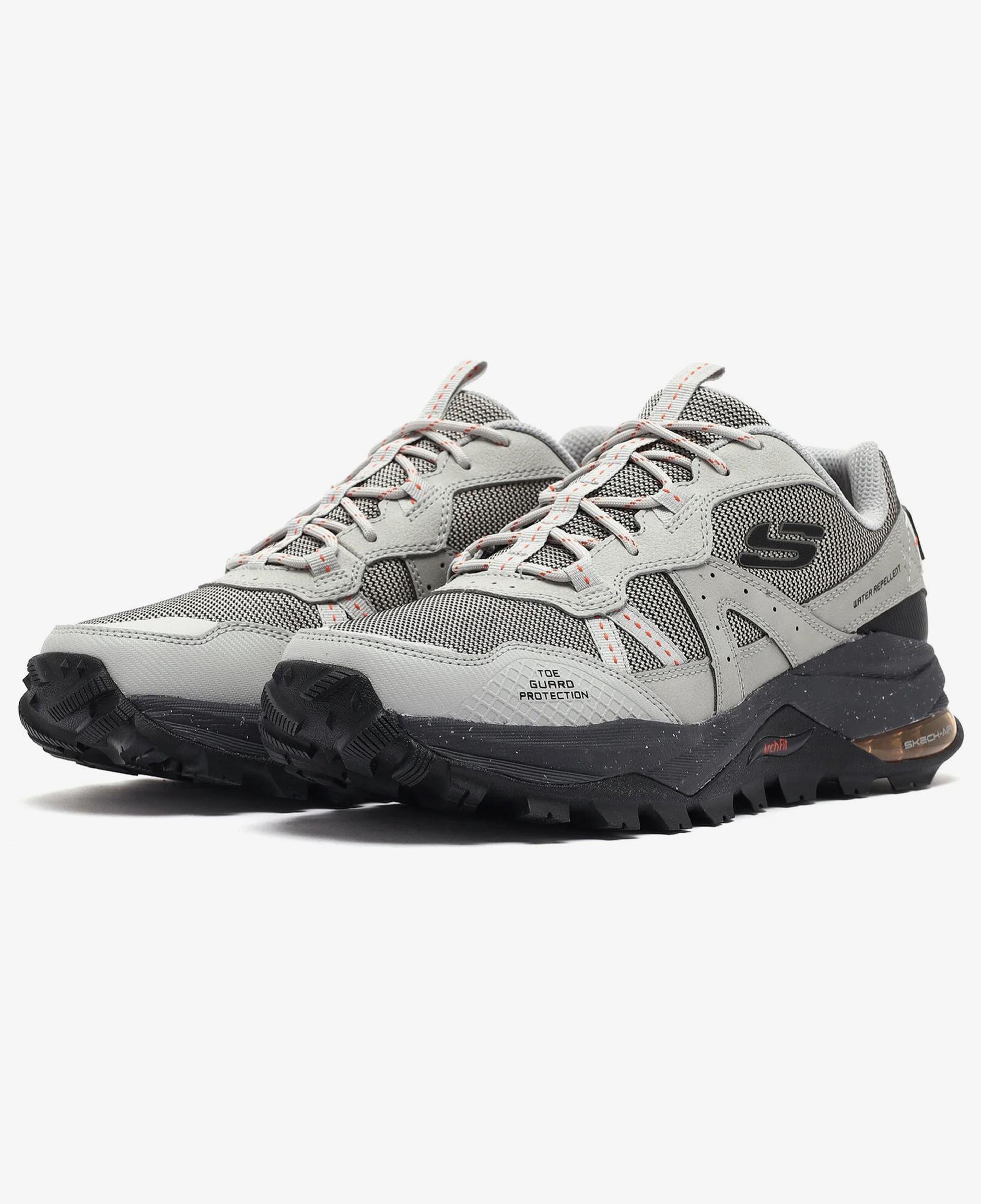 Skechers Arch Fit Trail Erkek Gri Outdoor Ayakkabı