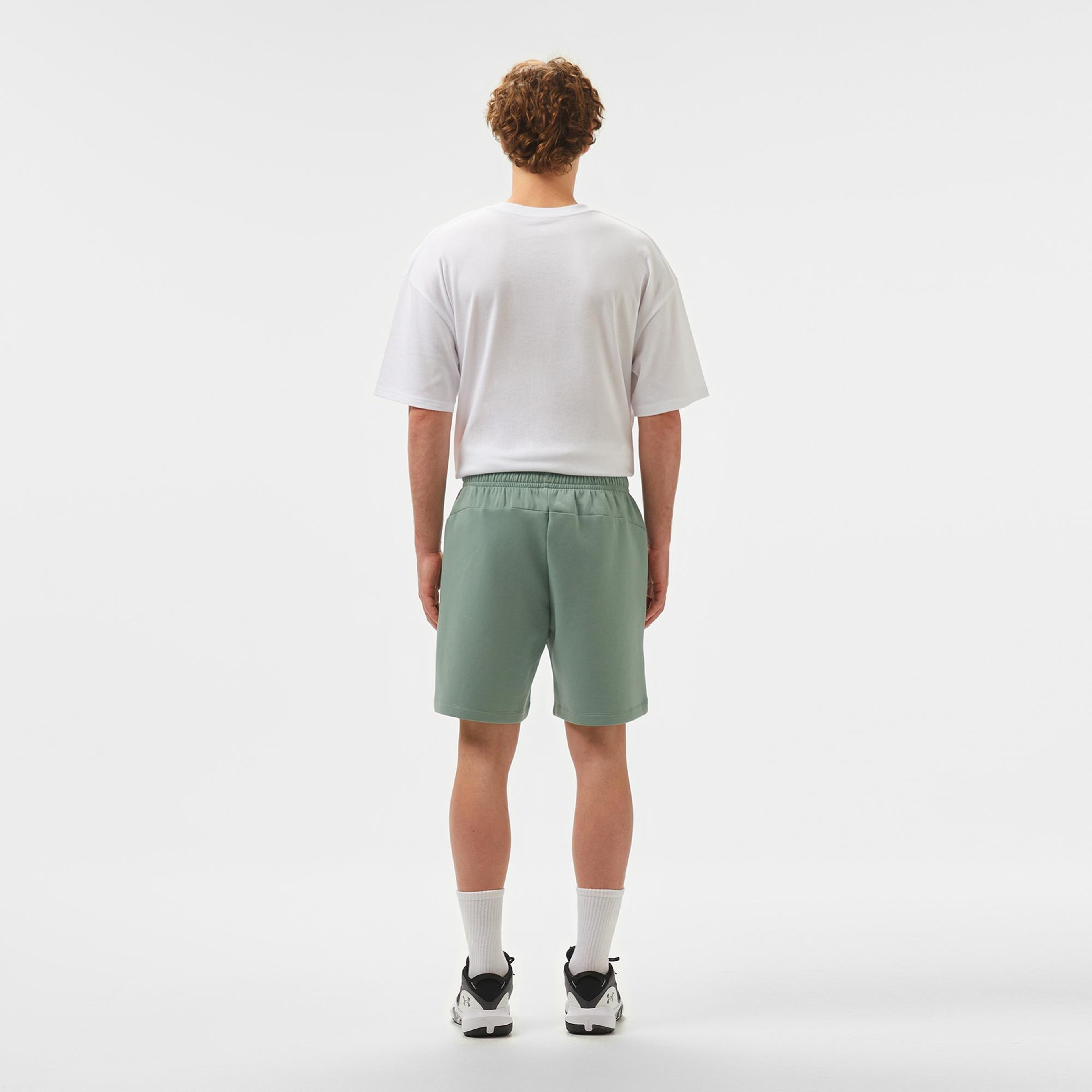 Under Armour Unstoppable Fleece Erkek Yeşil Şort