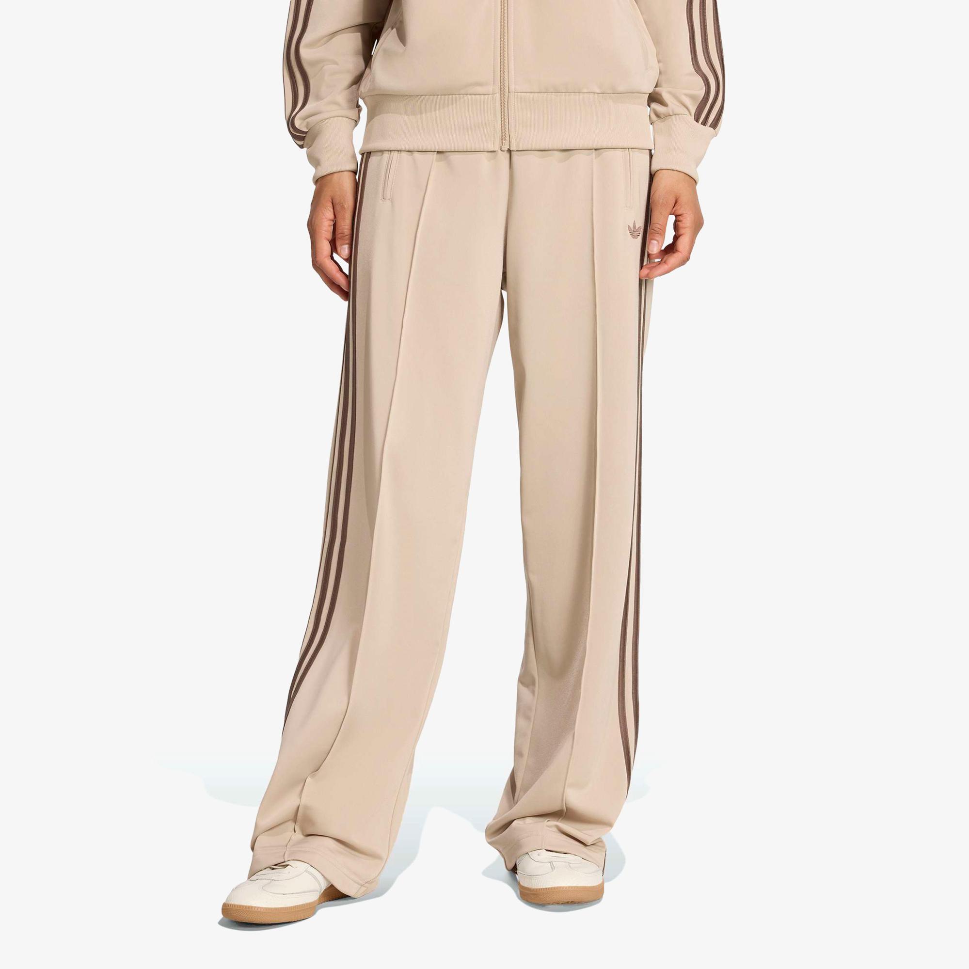 adidas Firebird Loose Kadın Bej Eşofman Altı