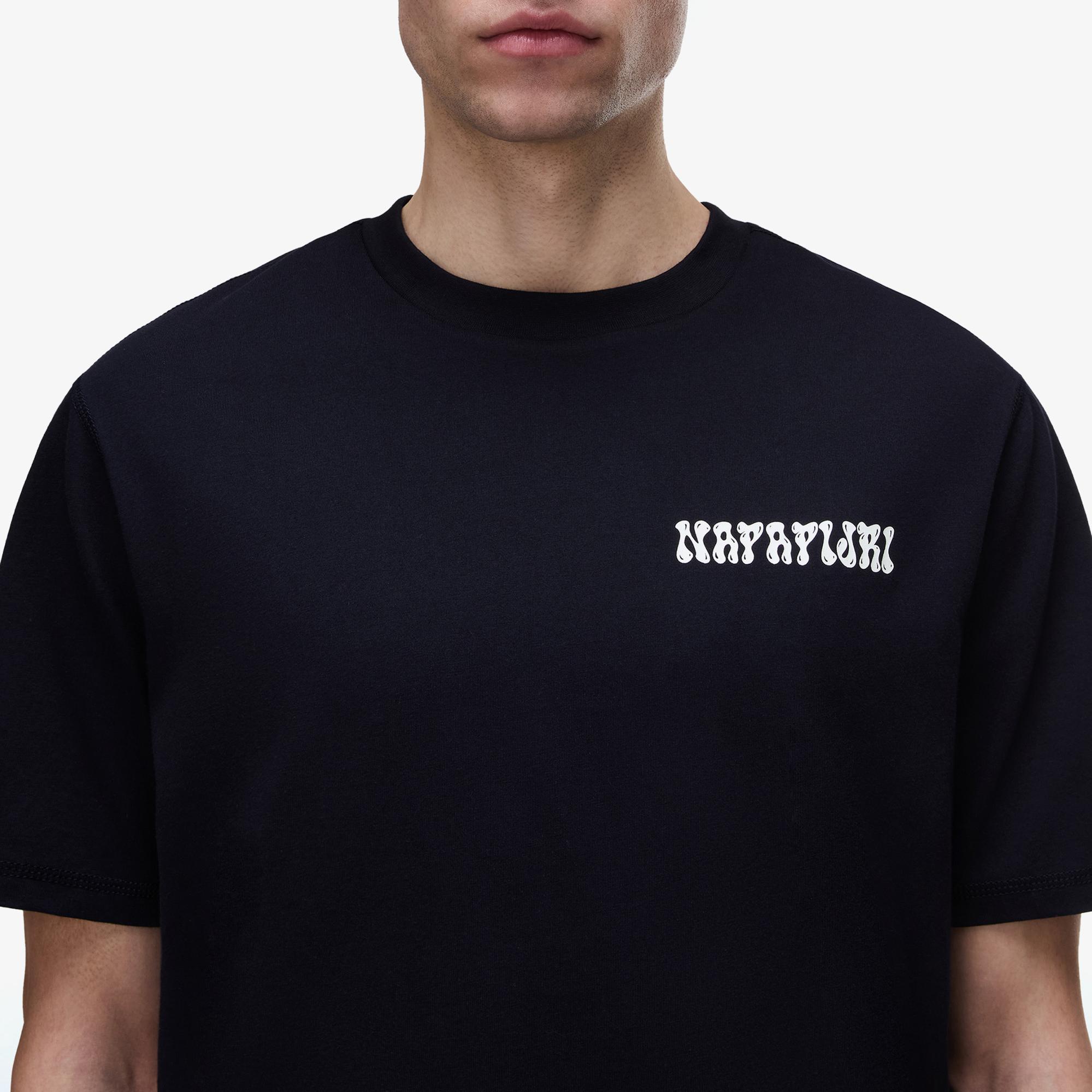 Napapijri S-Sol Erkek Siyah T-Shirt