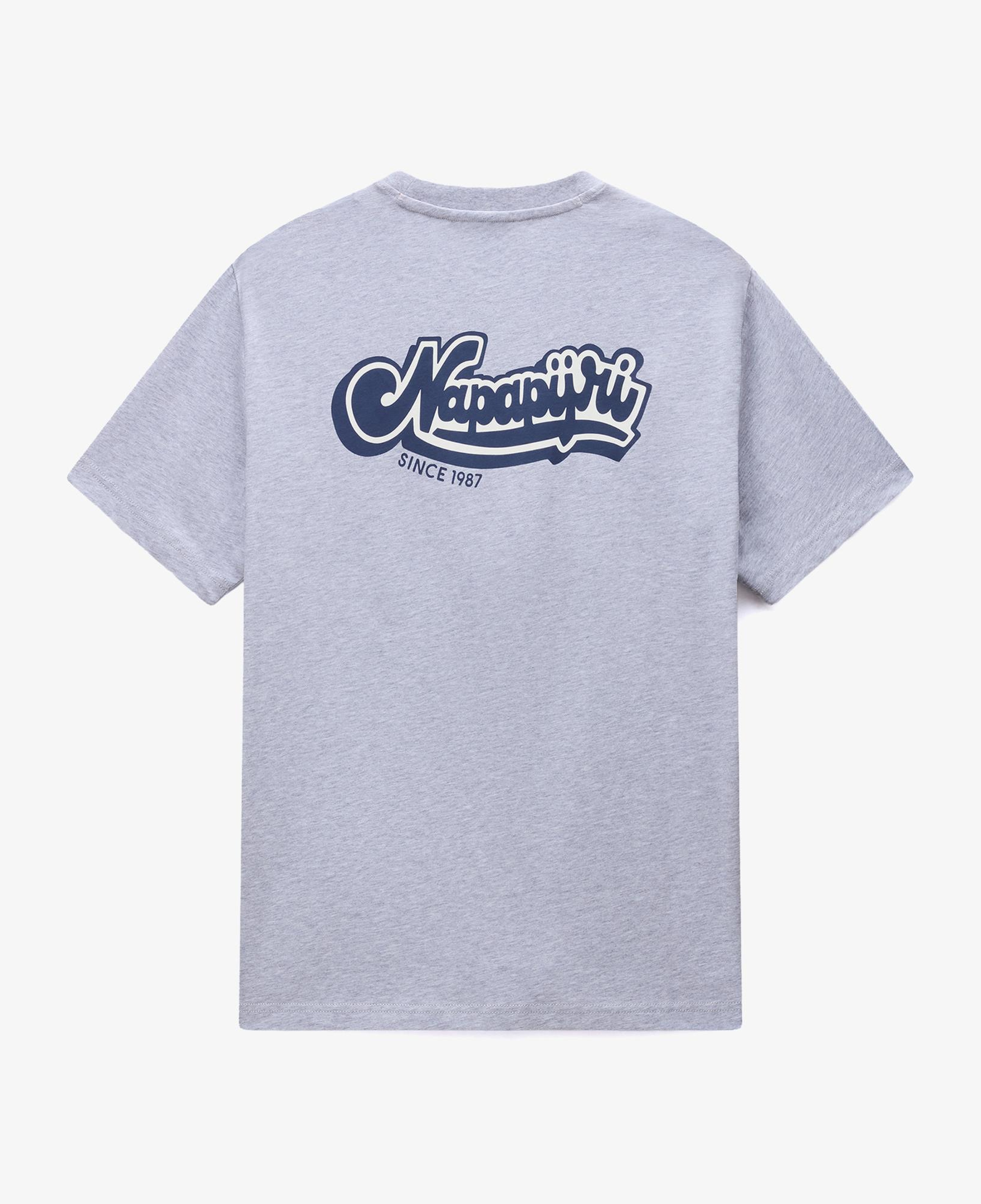 Napapijri S-Zinc Erkek Gri T-Shirt