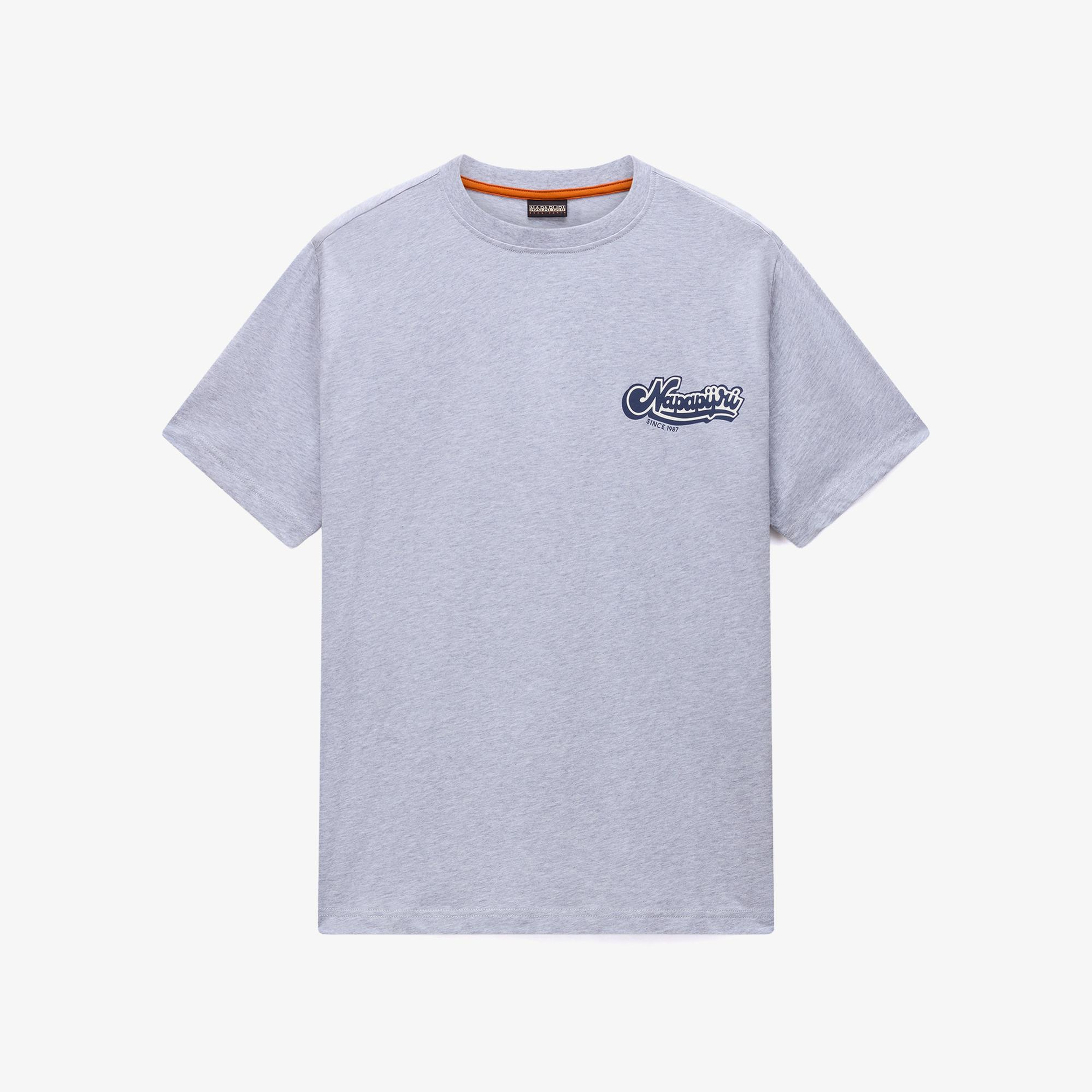 Napapijri S-Zinc Erkek Gri T-Shirt