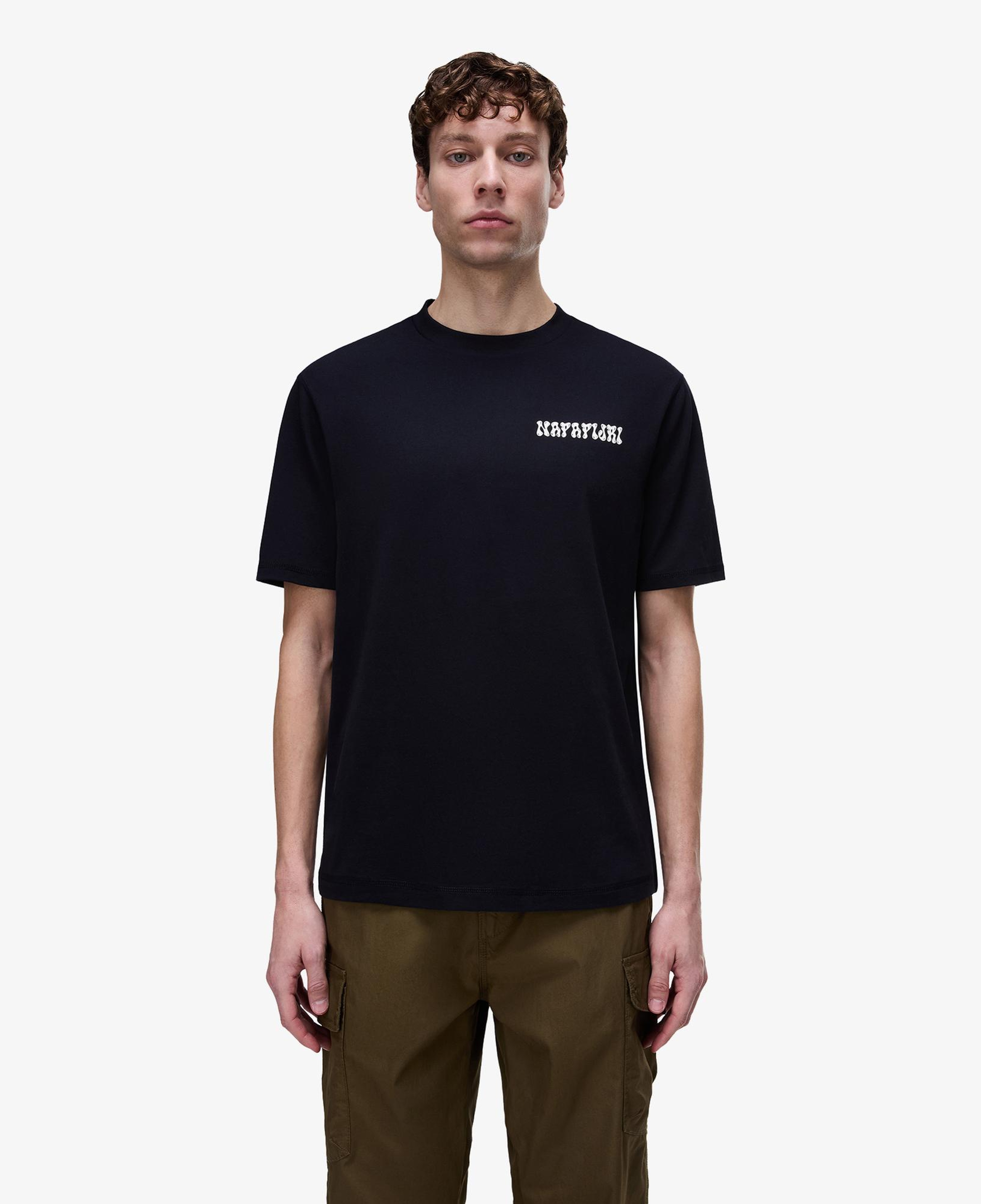 Napapijri S-Sol Erkek Siyah T-Shirt