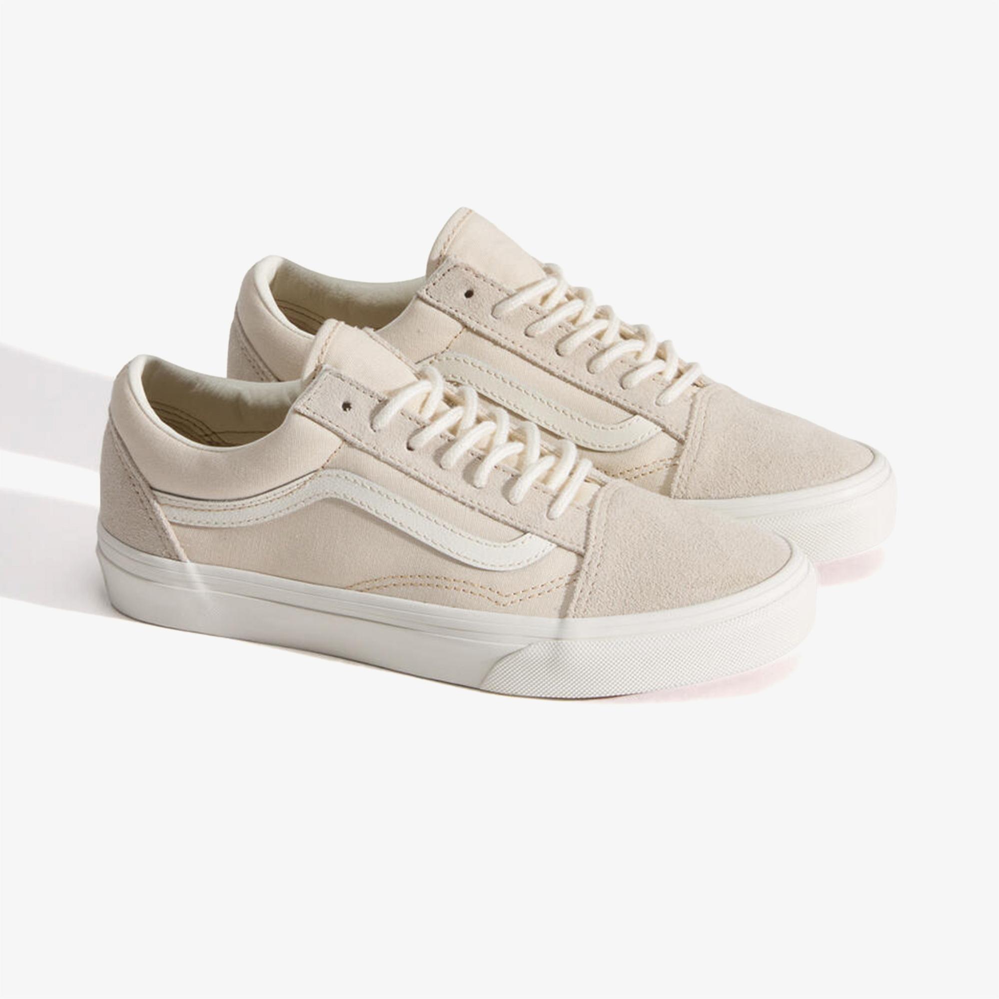 Vans Old Skool Unisex Krem Sneaker