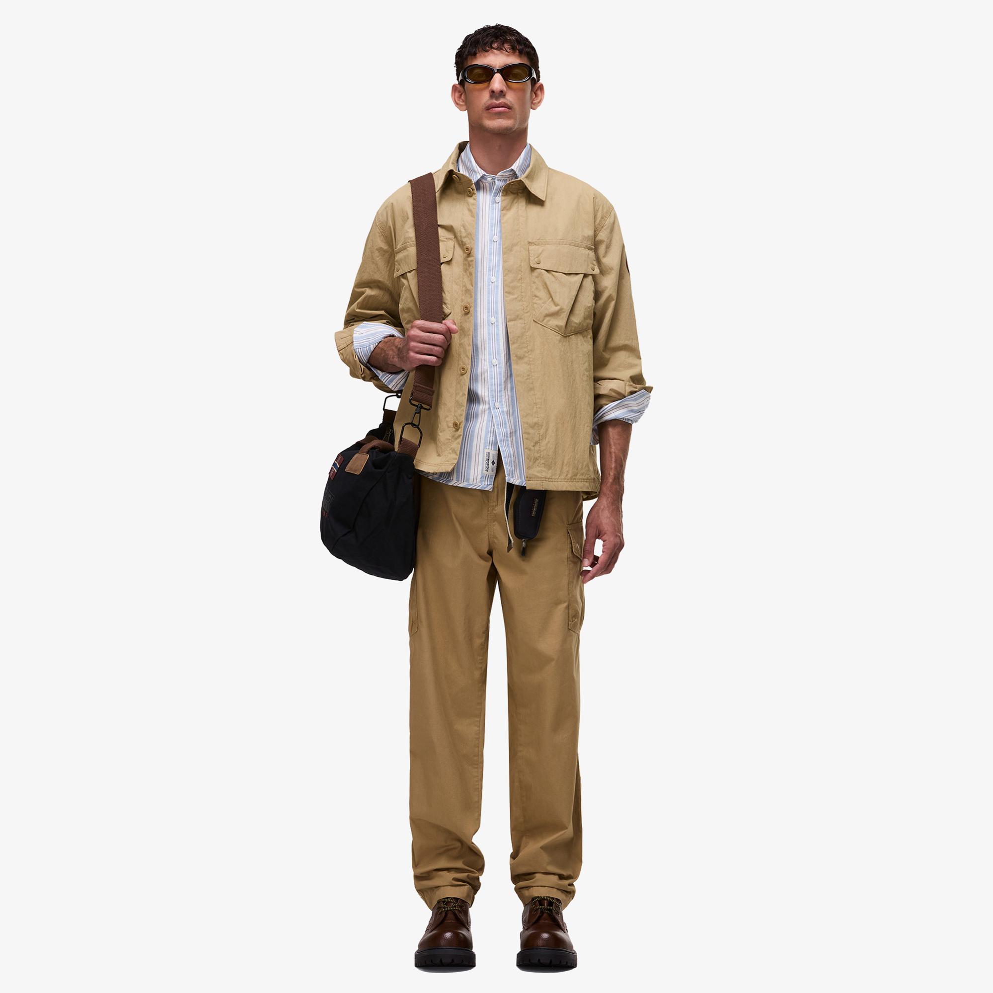 Napapijri M-Aylin Cargo Erkek Kahverengi Pantolon