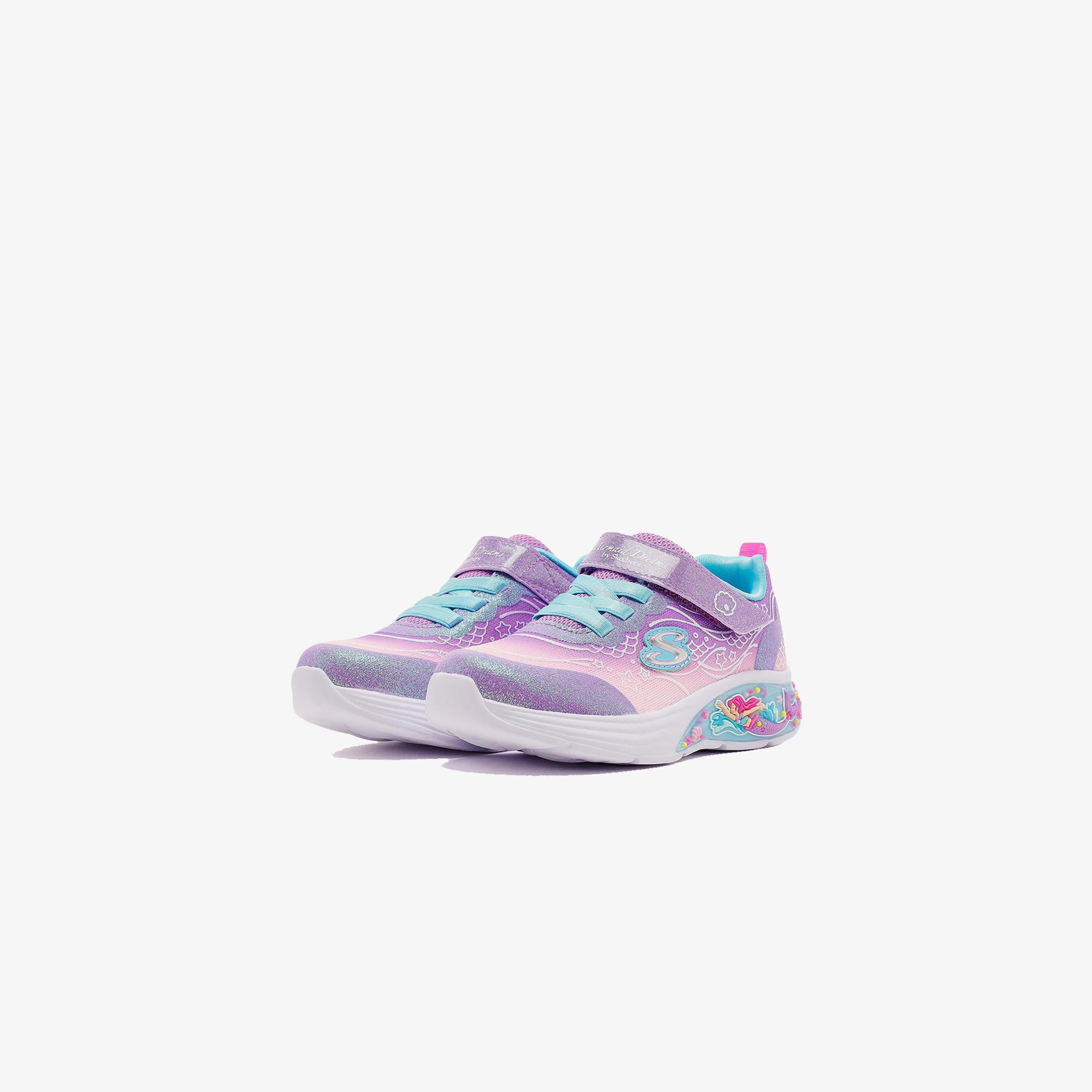 Skechers My Dreamers Çocuk Mor Işıklı Spor Ayakkabı