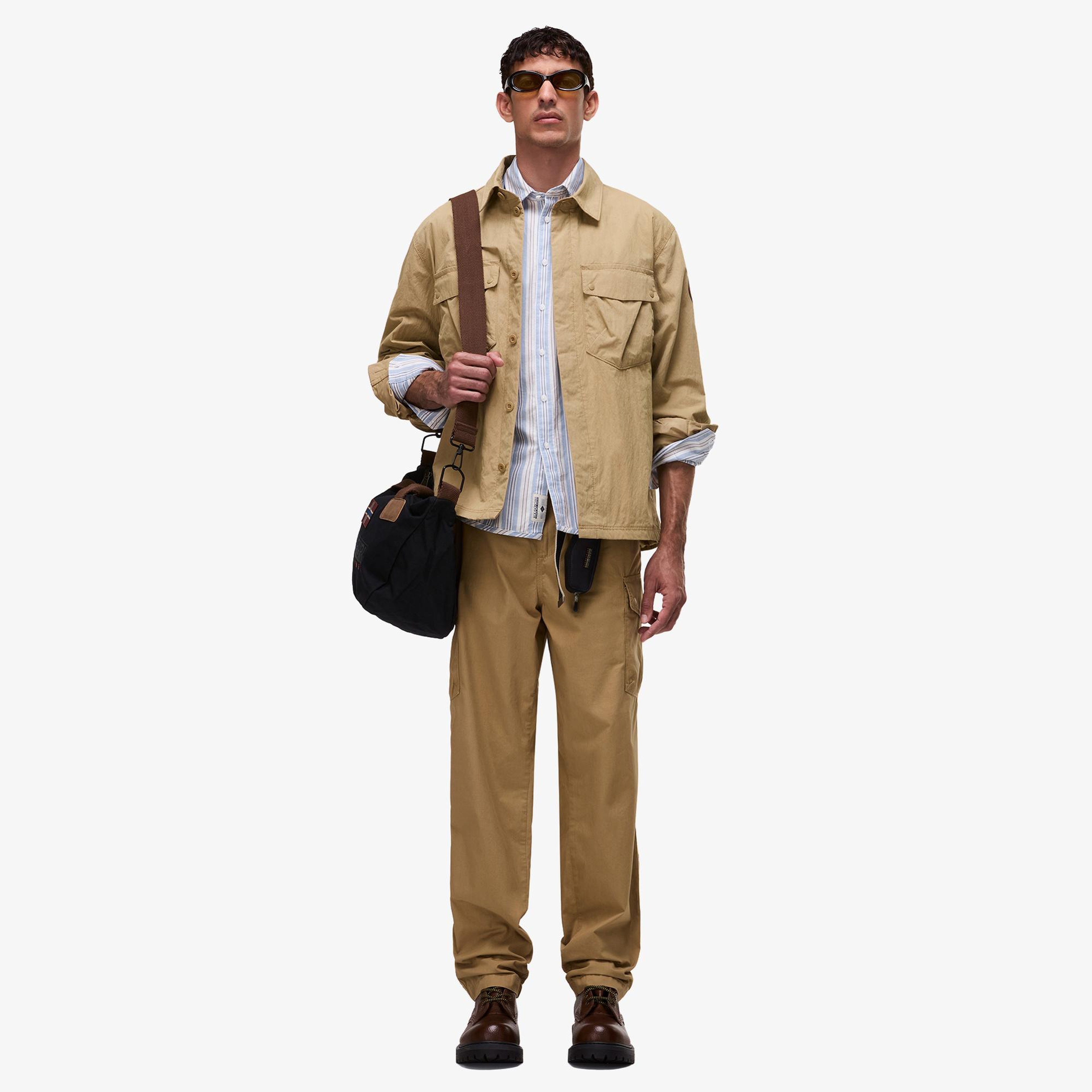 Napapijri M-Aylin Cargo Erkek Kahverengi Pantolon