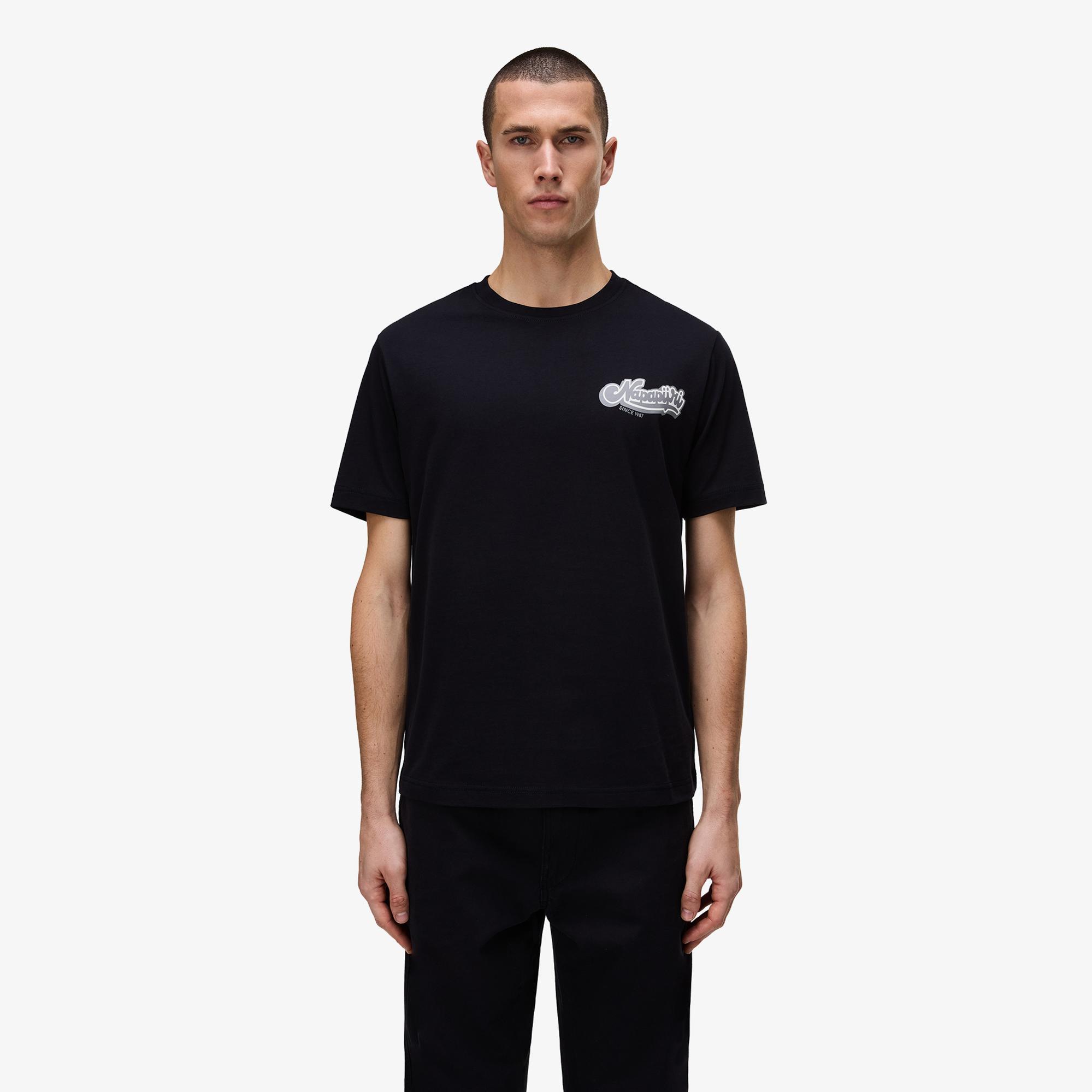 Napapijri S-Zinc Erkek Siyah T-Shirt