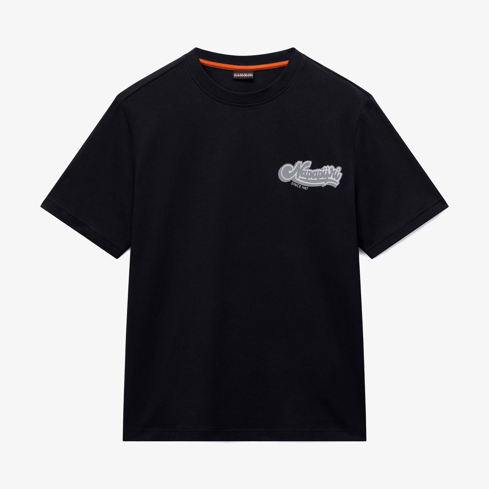 Napapijri S-Zinc Erkek Siyah T-Shirt