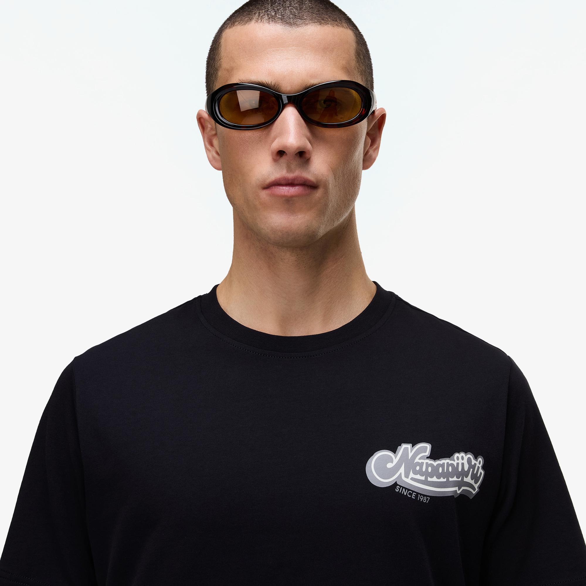 Napapijri S-Zinc Erkek Siyah T-Shirt