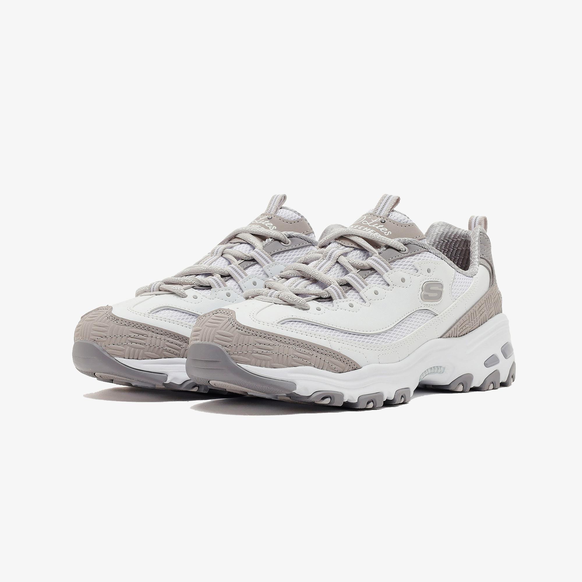 Skechers D'lites 150536 Kadın Beyaz Spor Ayakkabı