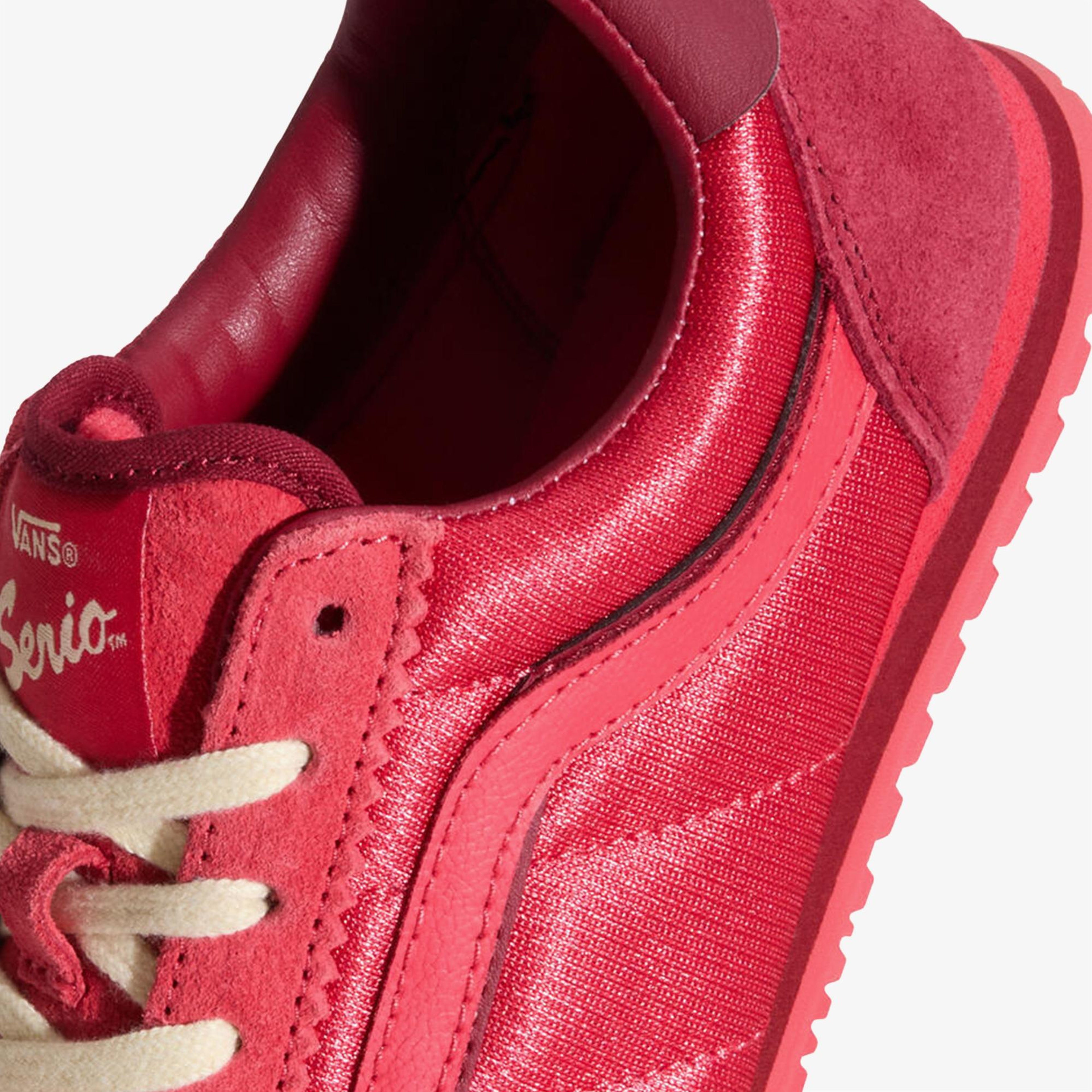 Vans Super Lowpro Unisex Bordo Sneaker