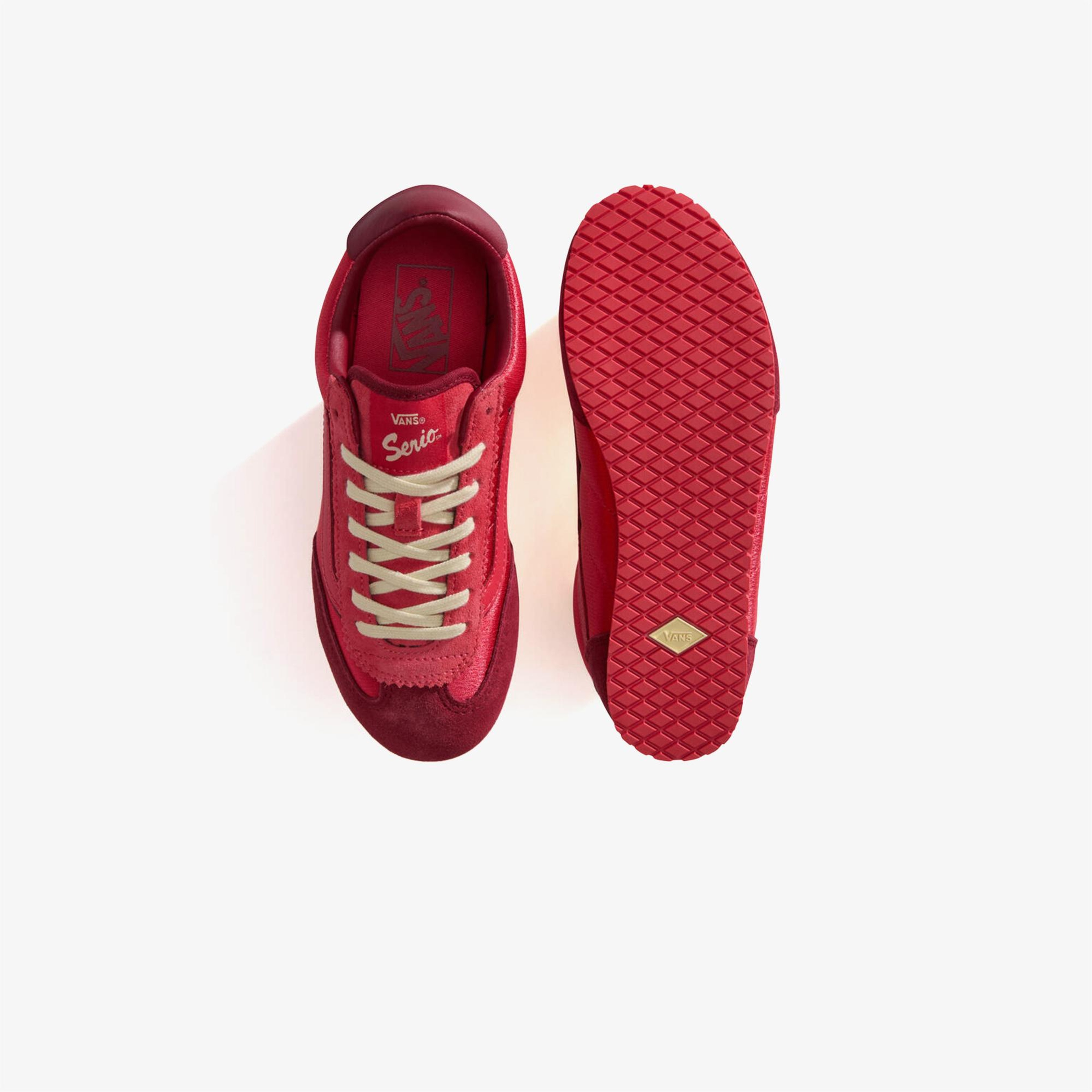 Vans Super Lowpro Unisex Bordo Sneaker