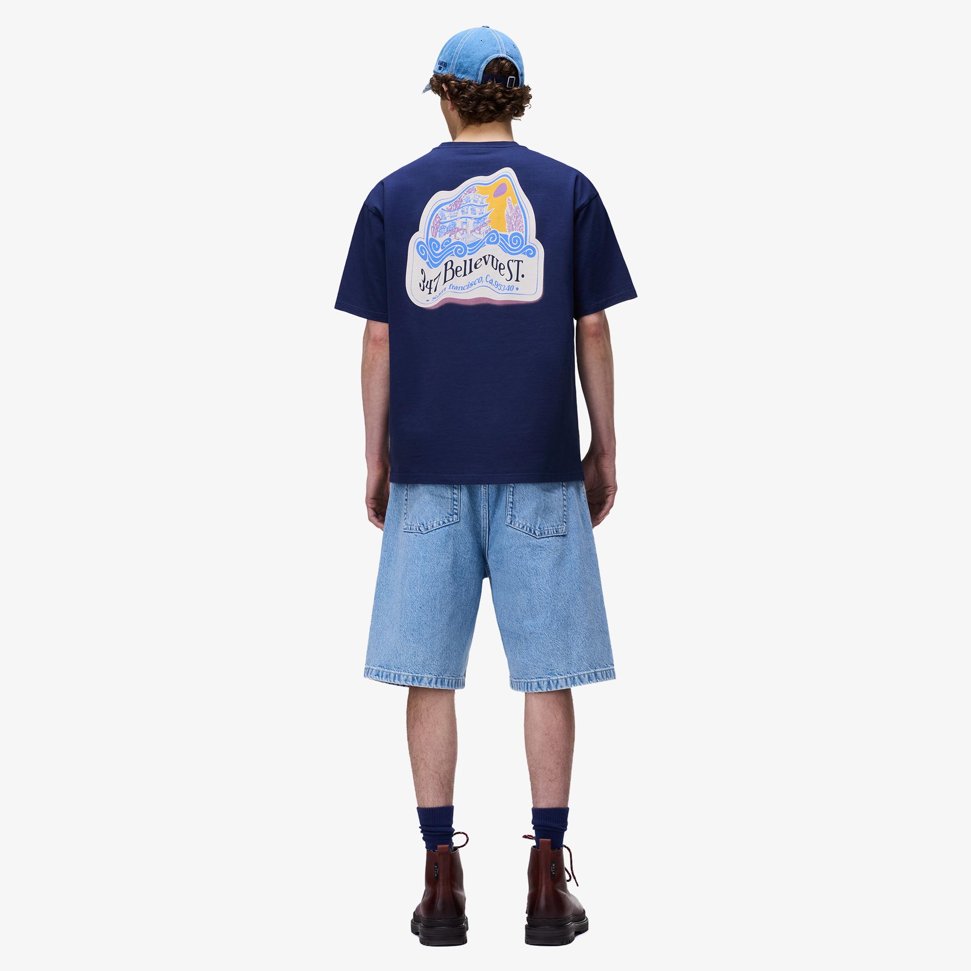 Napapijri S-Fluorite Erkek Lacivert T-Shirt