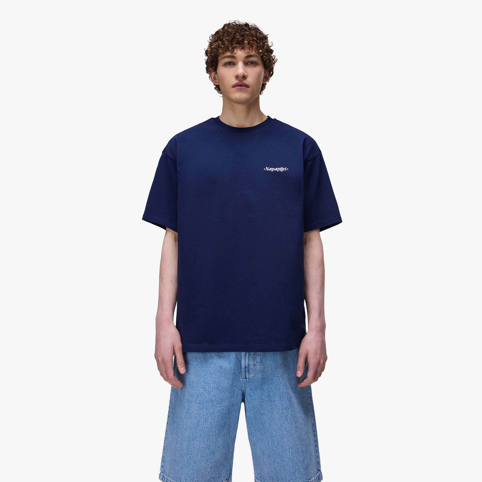 Napapijri S-Fluorite Erkek Lacivert T-Shirt