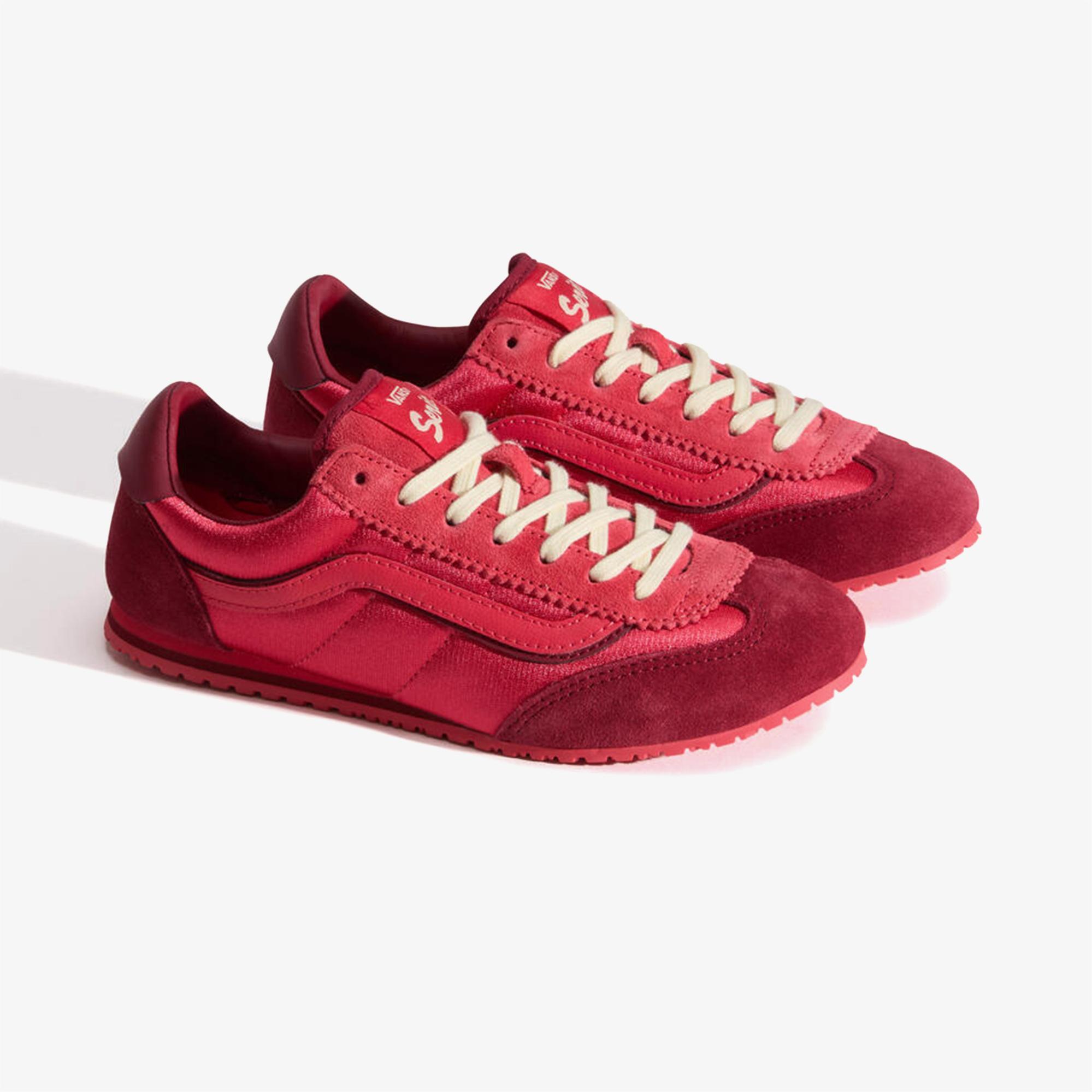 Vans Super Lowpro Unisex Bordo Sneaker
